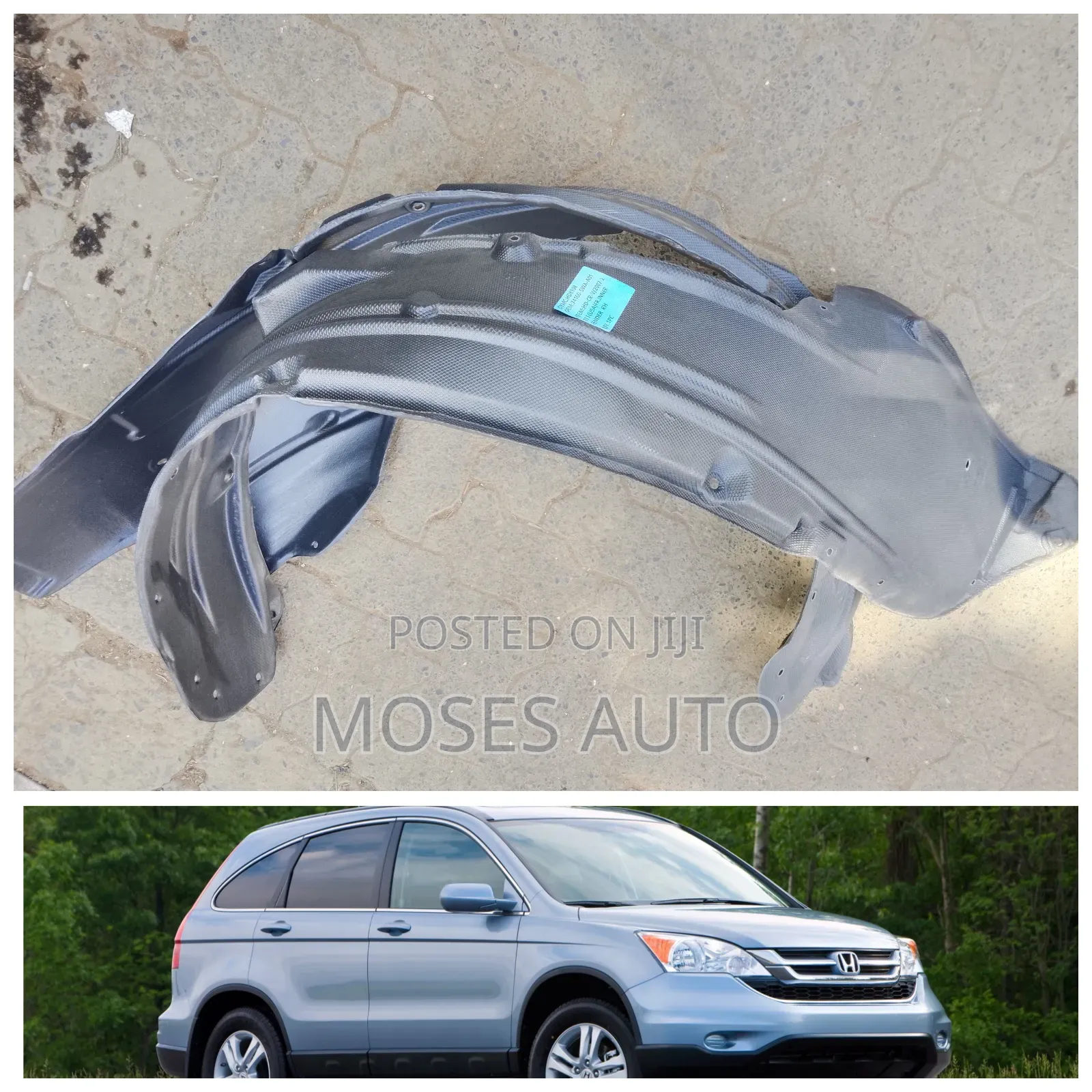 Honda Cr-v Re4 2007/2008/2009/2010 Stone Guard/Inner Fender