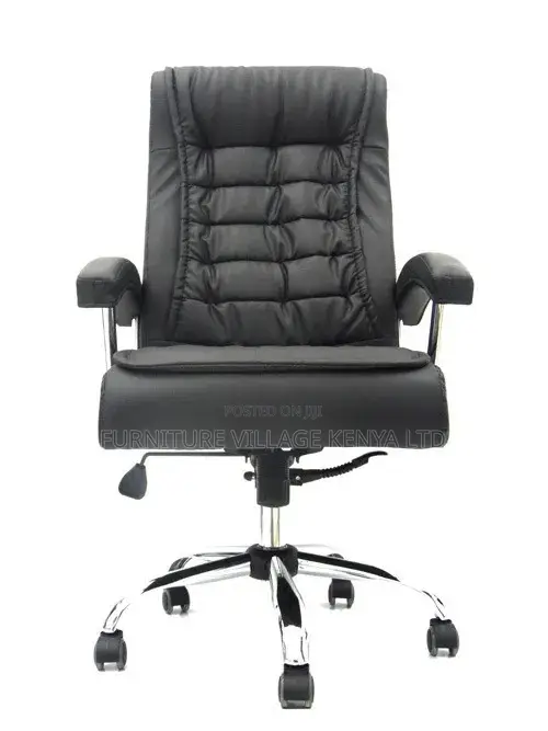 Office Chair; Executive Swivel Leather Chair