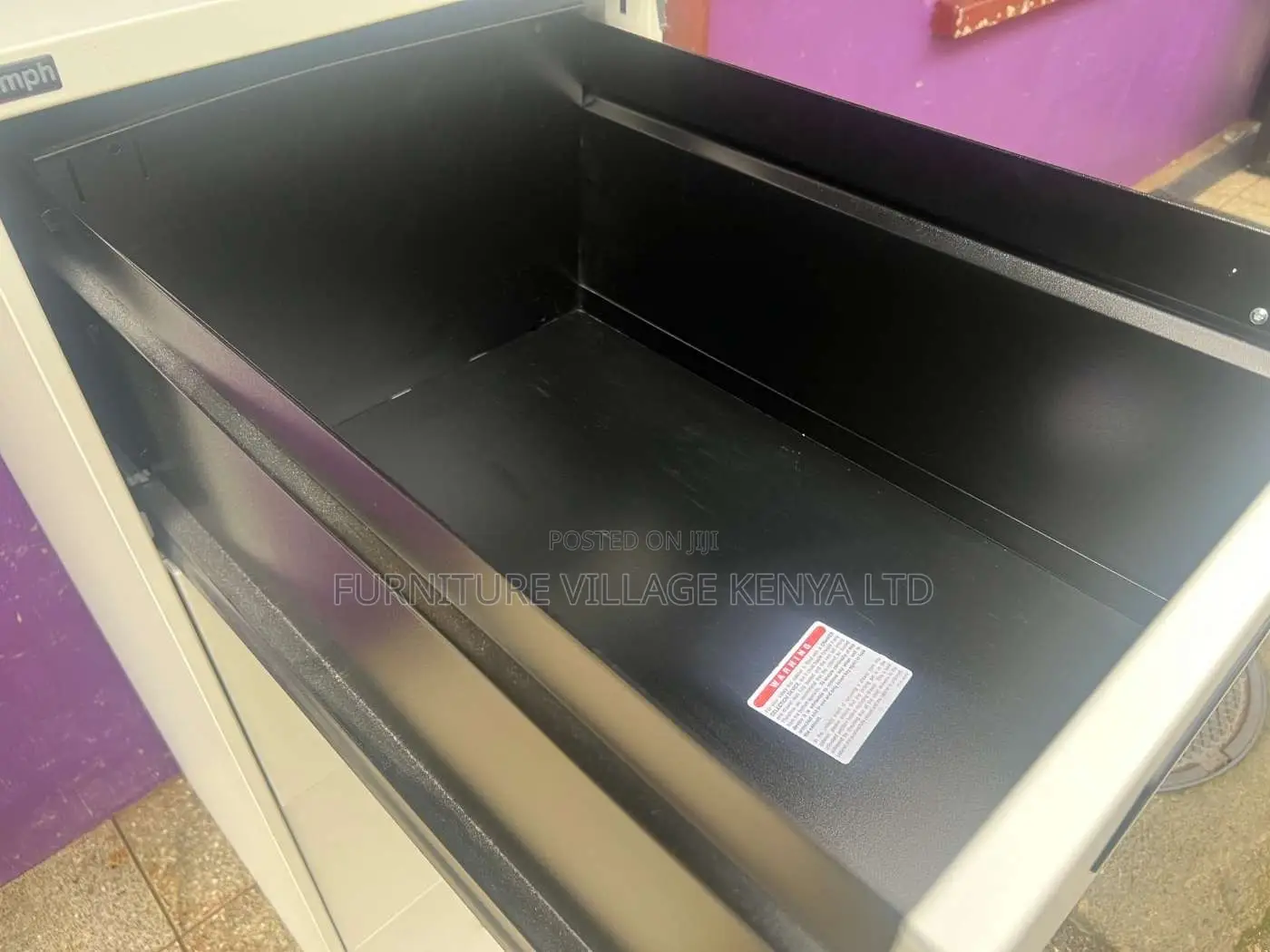 Office Cabinet ; 4- Drawer Metallic File Office Cabinet
