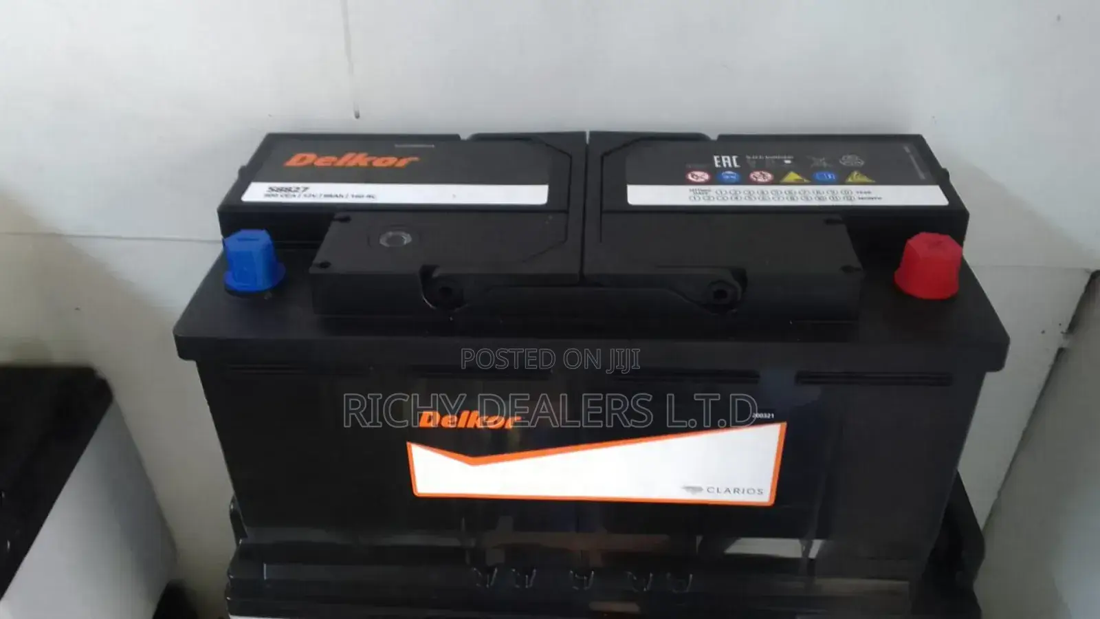 Delkor Din100mf Car Battery