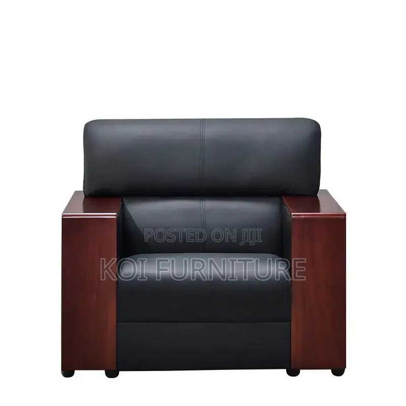 Office Sofa; Five Seaters Executive Leather Reinfored Sofa Set