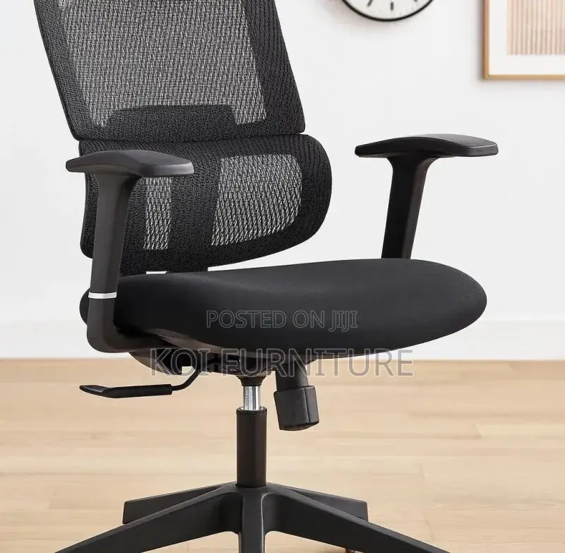 Office Chairs; High Backrest Office Orthopedic Seat in 3d