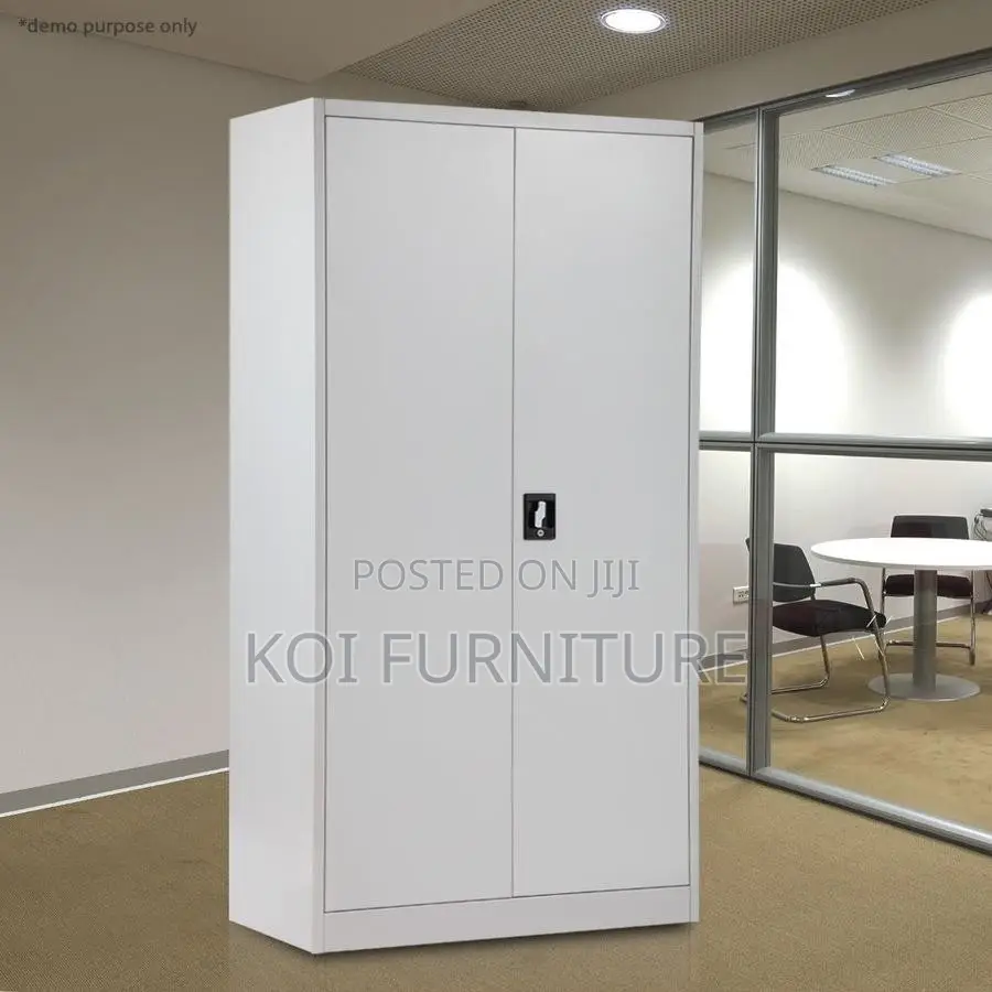 Office Cabinet; Metallic Easy Accessible Executive Two Doors Cabinet
