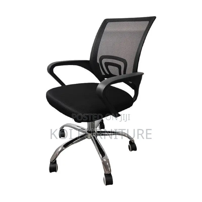 Office Chai; Breathable Clerical Mesh Fabric Executive Mid Chairs