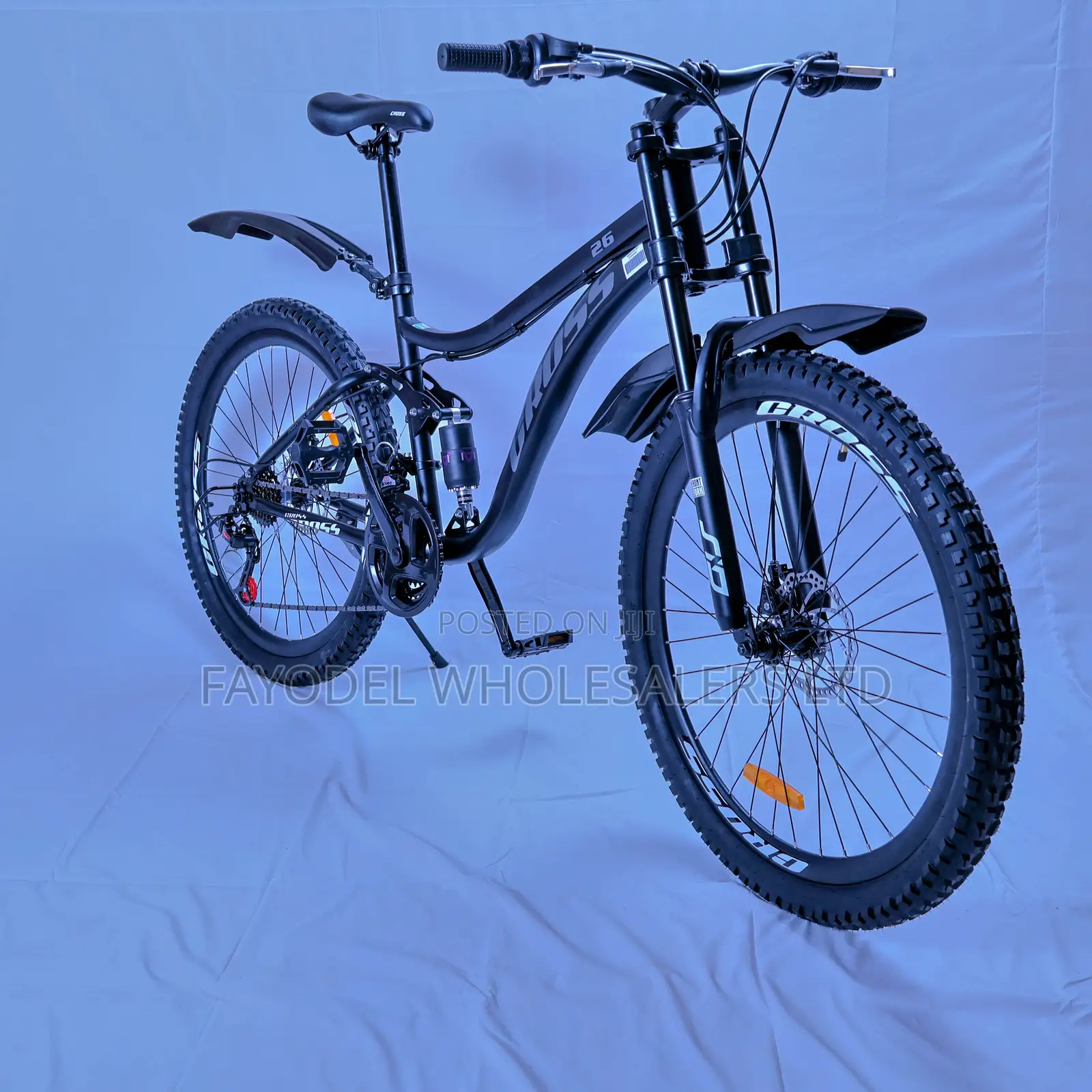 Cross Bike Size 26 – Full Suspension | Disc Brakes | Indian Steel