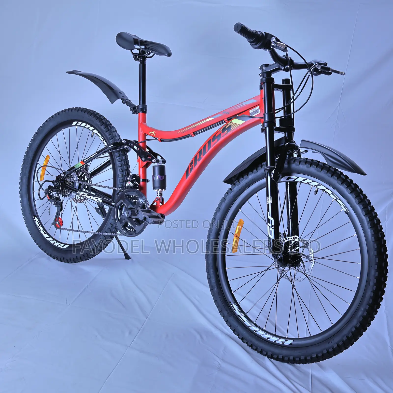 Cross Dual Suspension Bike Size 26 – | Disc Brakes