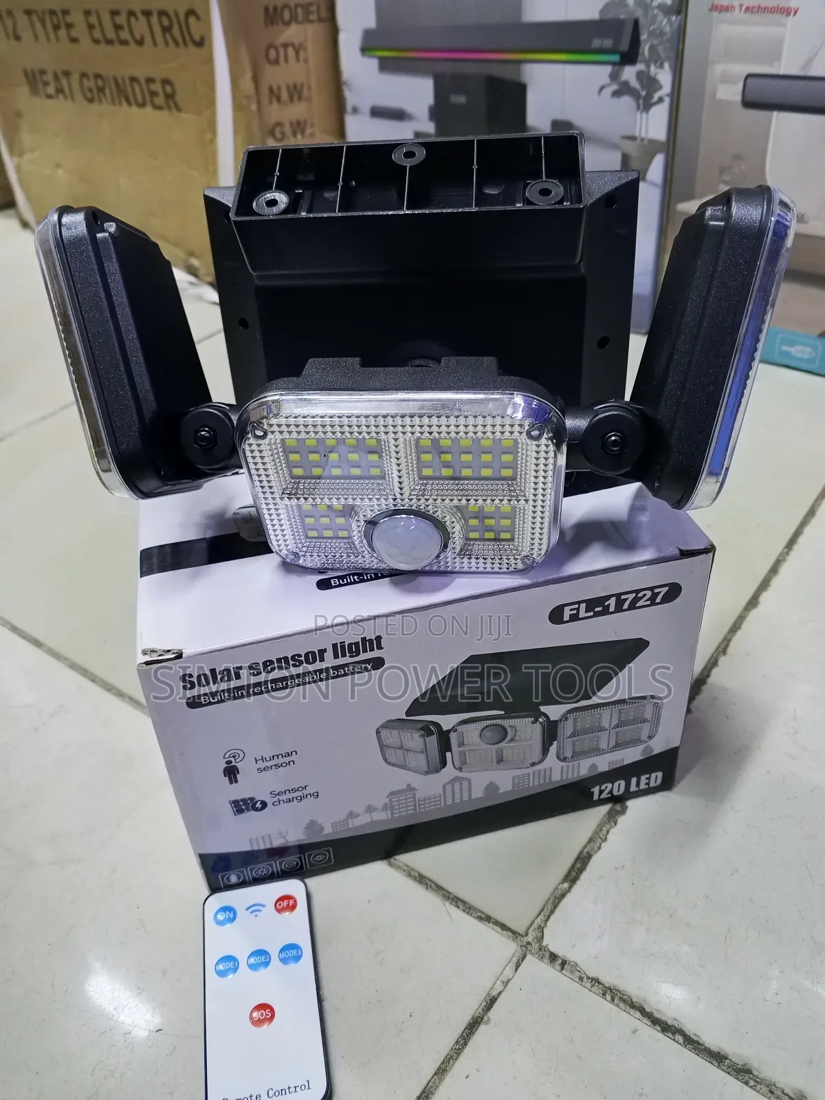 Solar Sensor Light Wall Light 120 Led