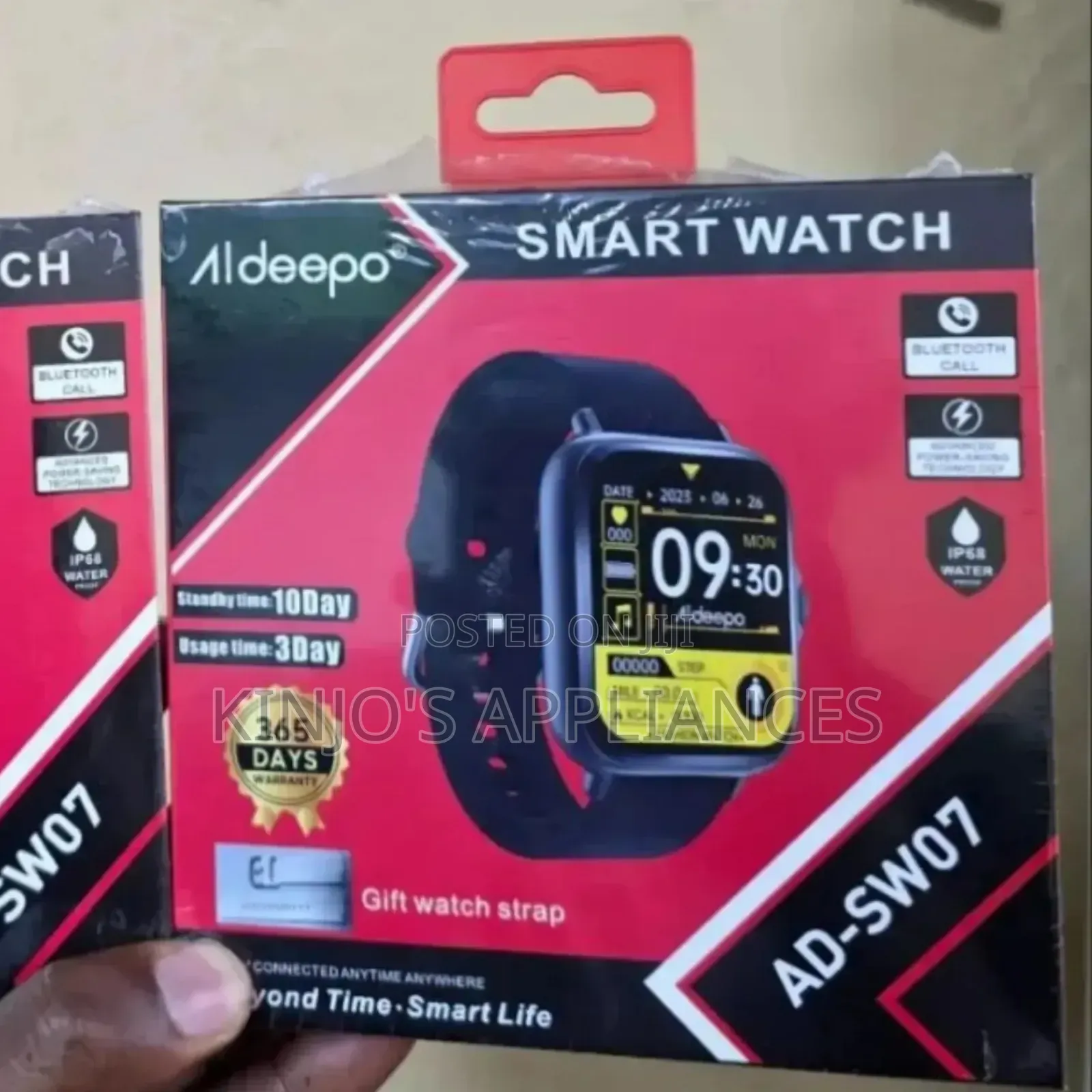 Aldeepo *Ad-sw07* Ip68 Water Proof Smart Watch
