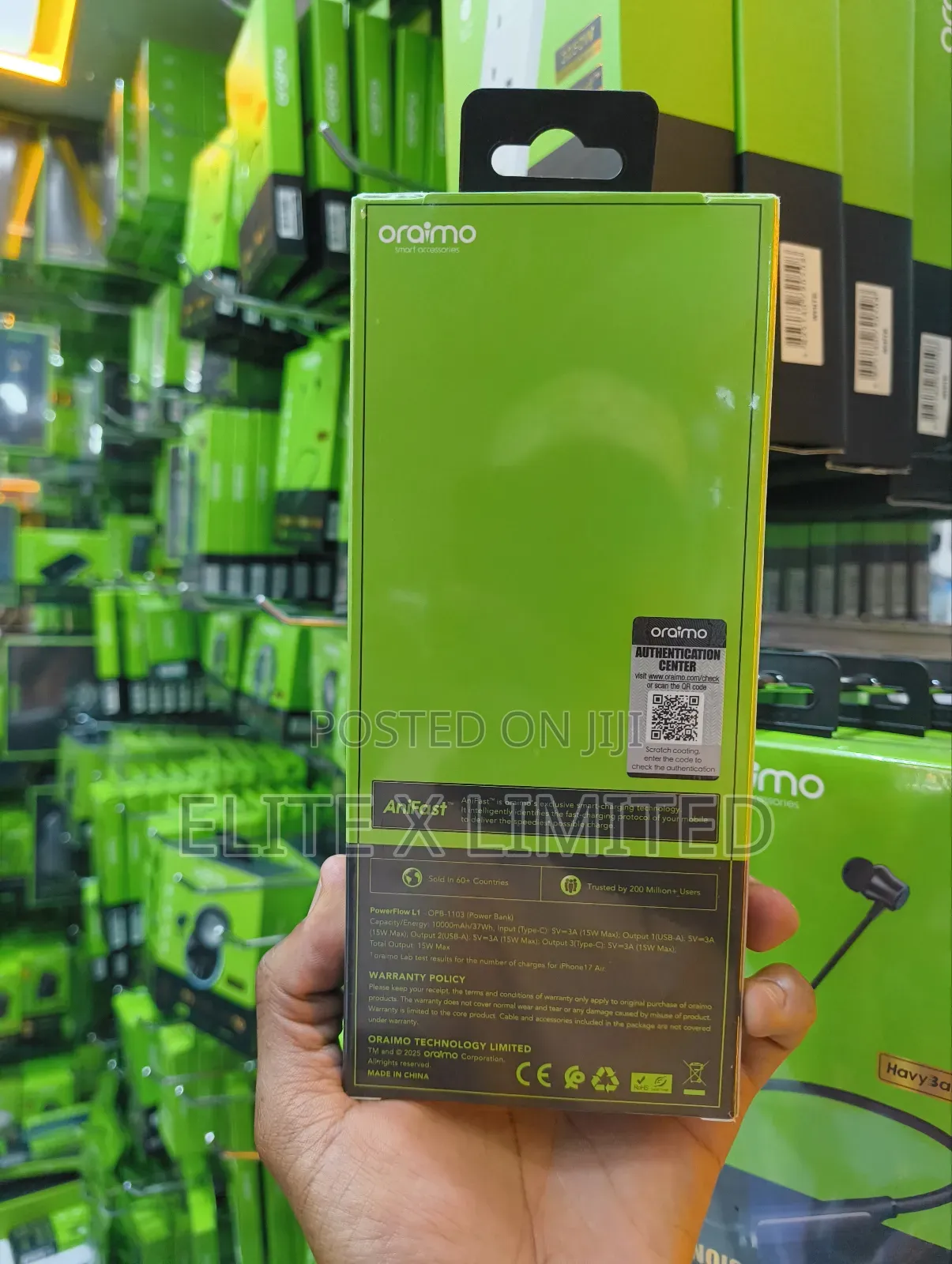 Oraimo Powerflow L1 Powerbank