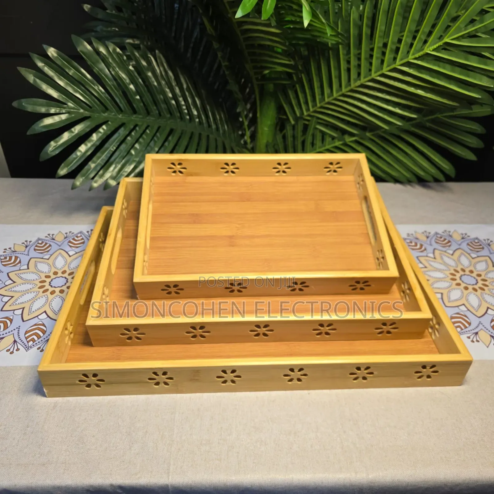 3 in 1 Multi-Functional New Design Bamboo Trays