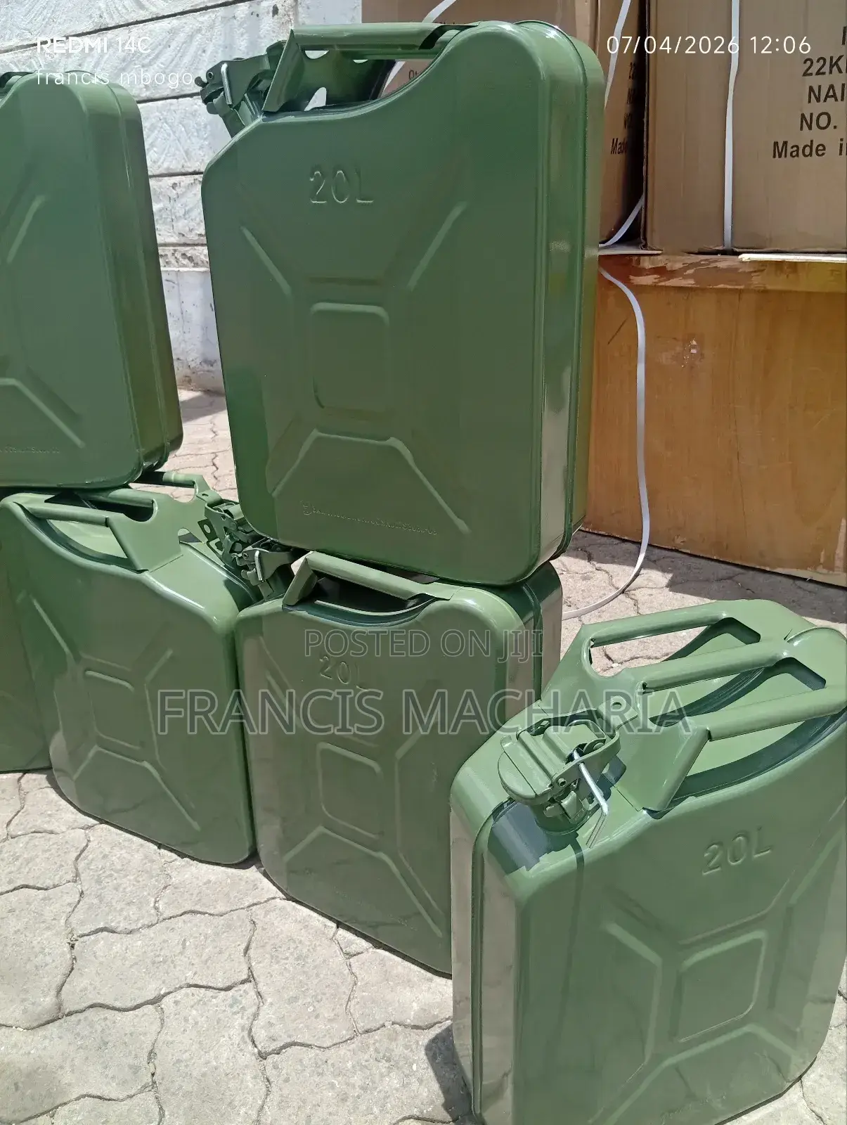 Portable Fuel Jerrycan Storage Fuel Can