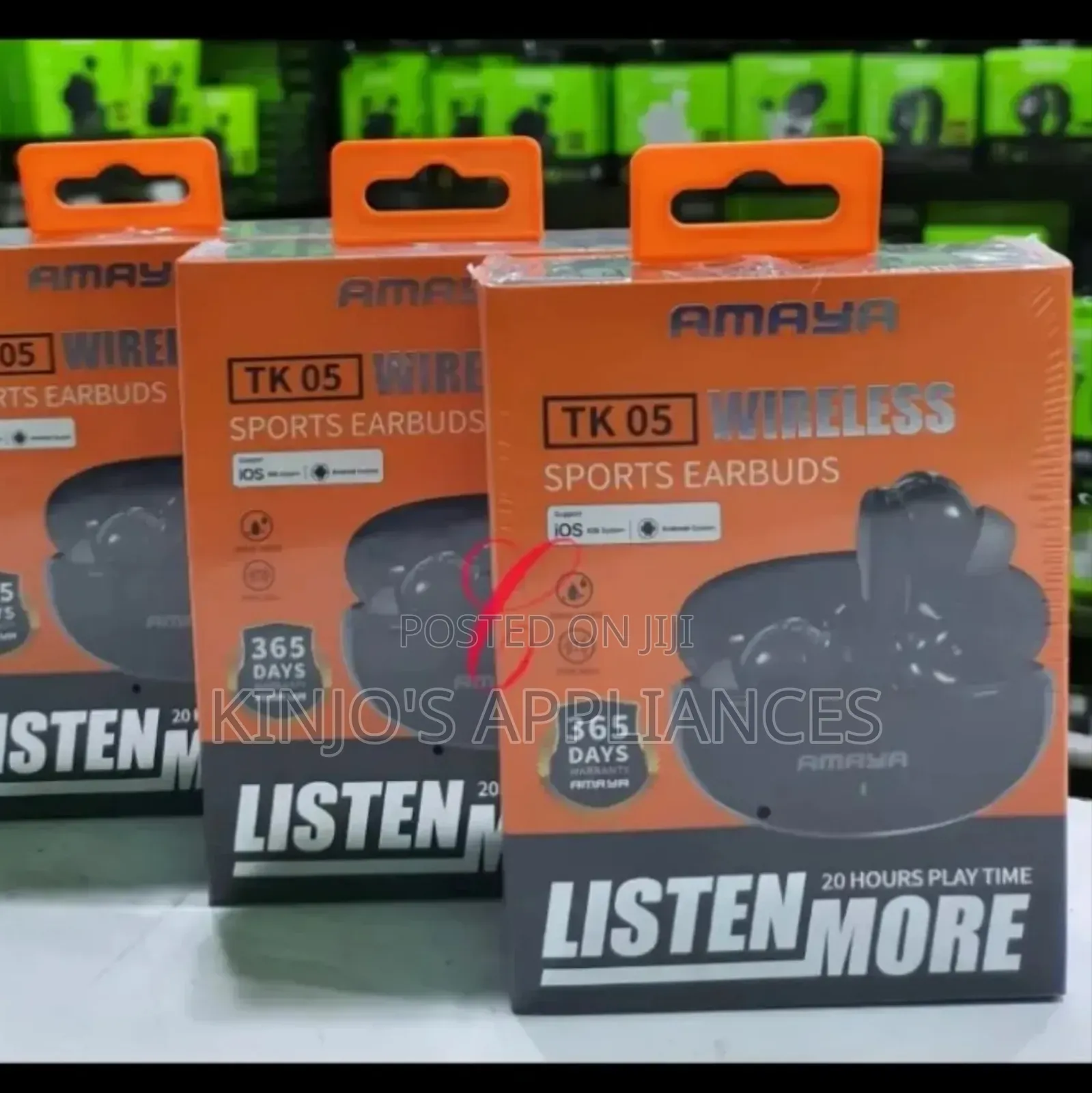 Amaya *Tk05* Wireless Sports Earbuds