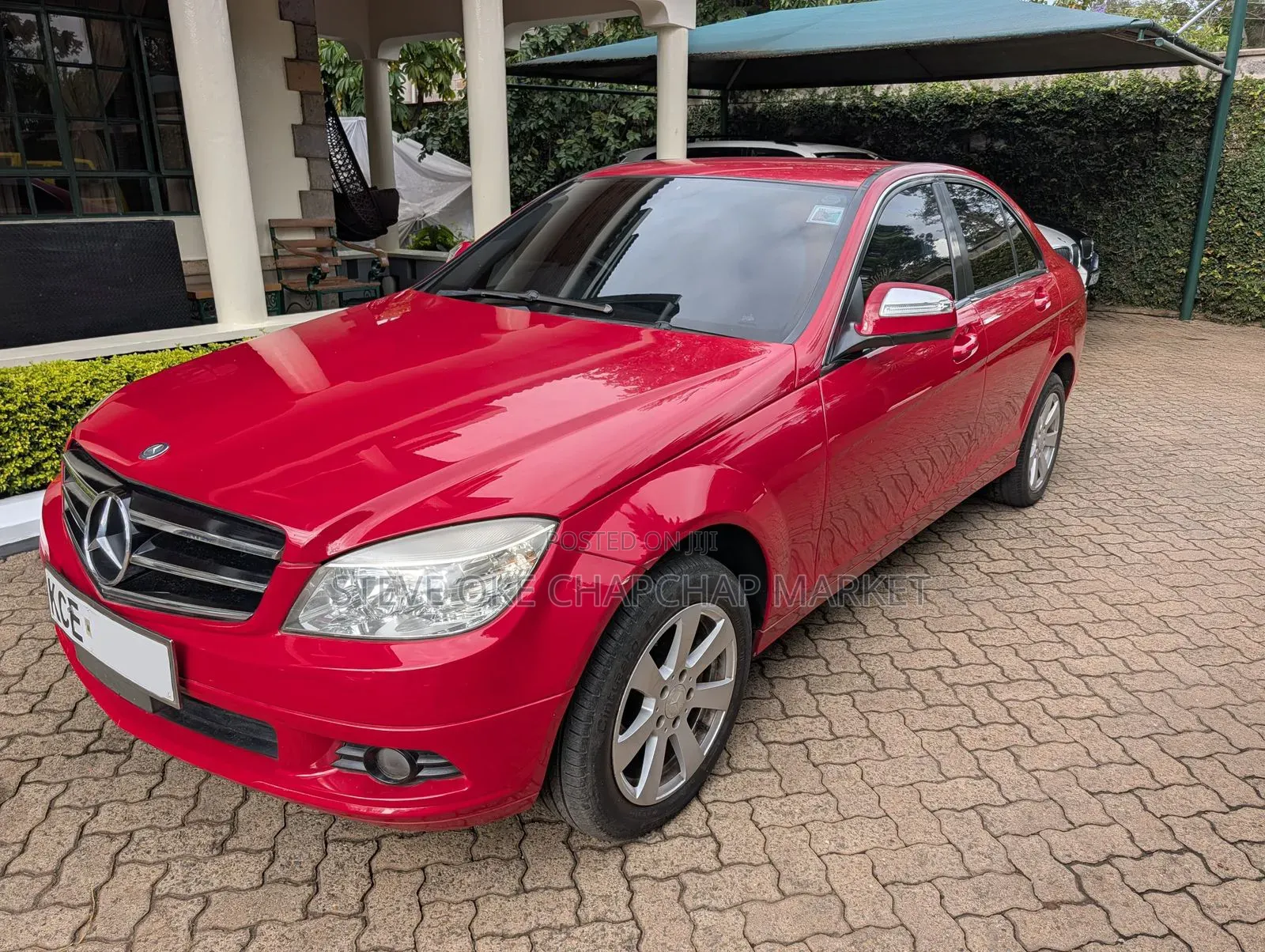 Mercedes-Benz C200 2008 Red
