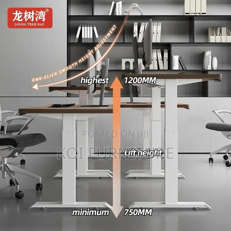 Office Table; Office Height Adjustable Standing Desk