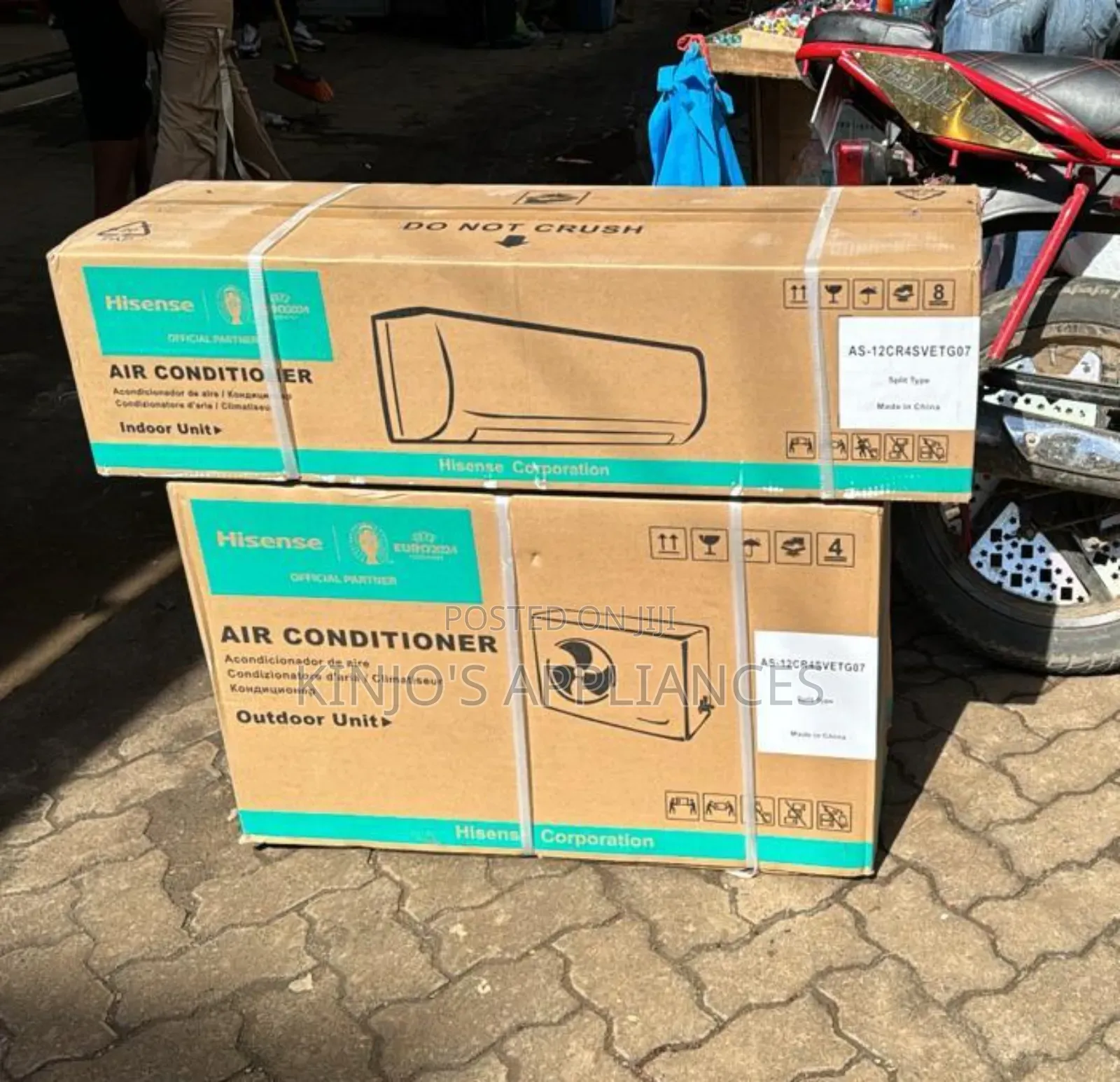 Hisense Air Conditioner 
A/C 12000btu With Inverter