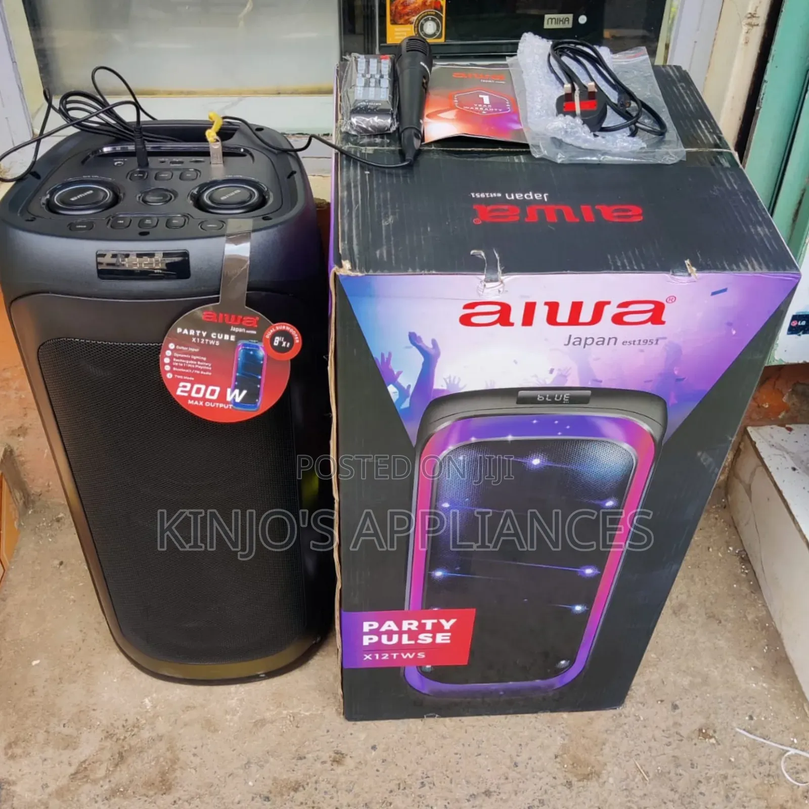Aiwa Party Speaker X12 200w With Microphone