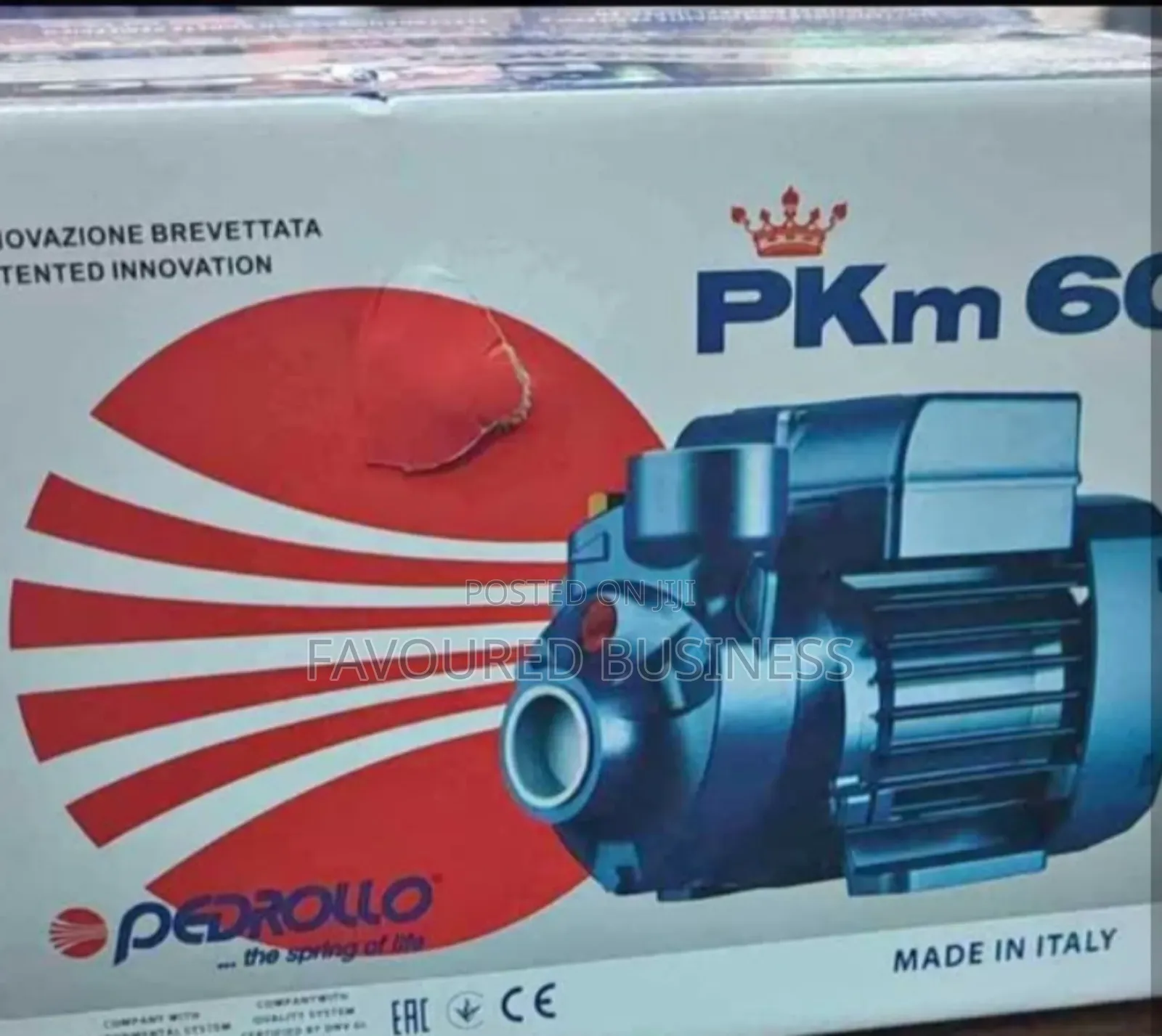 Reliable 0.5 Hp Pedrollo Water Pump/Pedrollo Water Pump