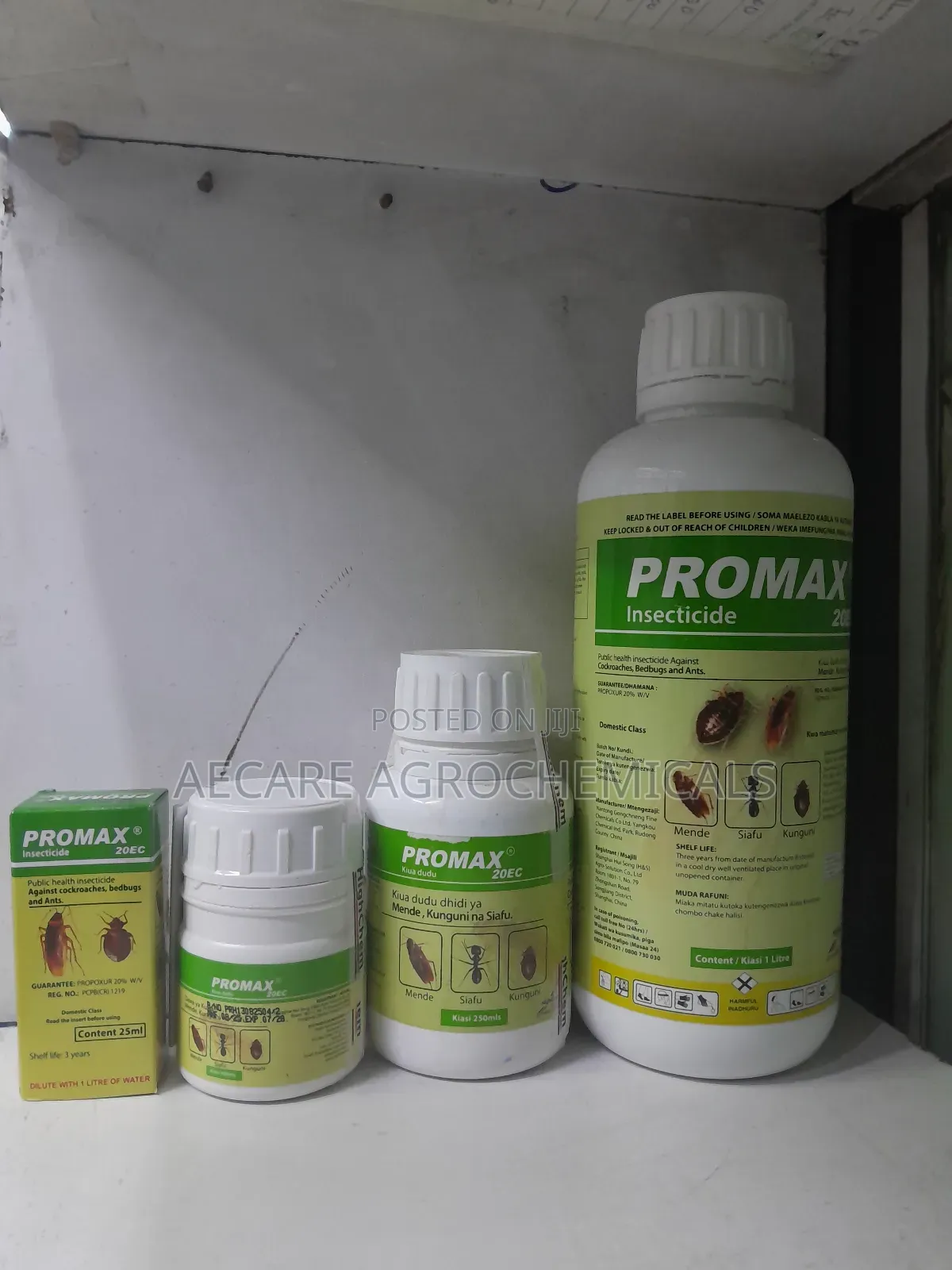 Promax 20ec Pesticide 25ml, 100ml, 250ml, 1 Litre