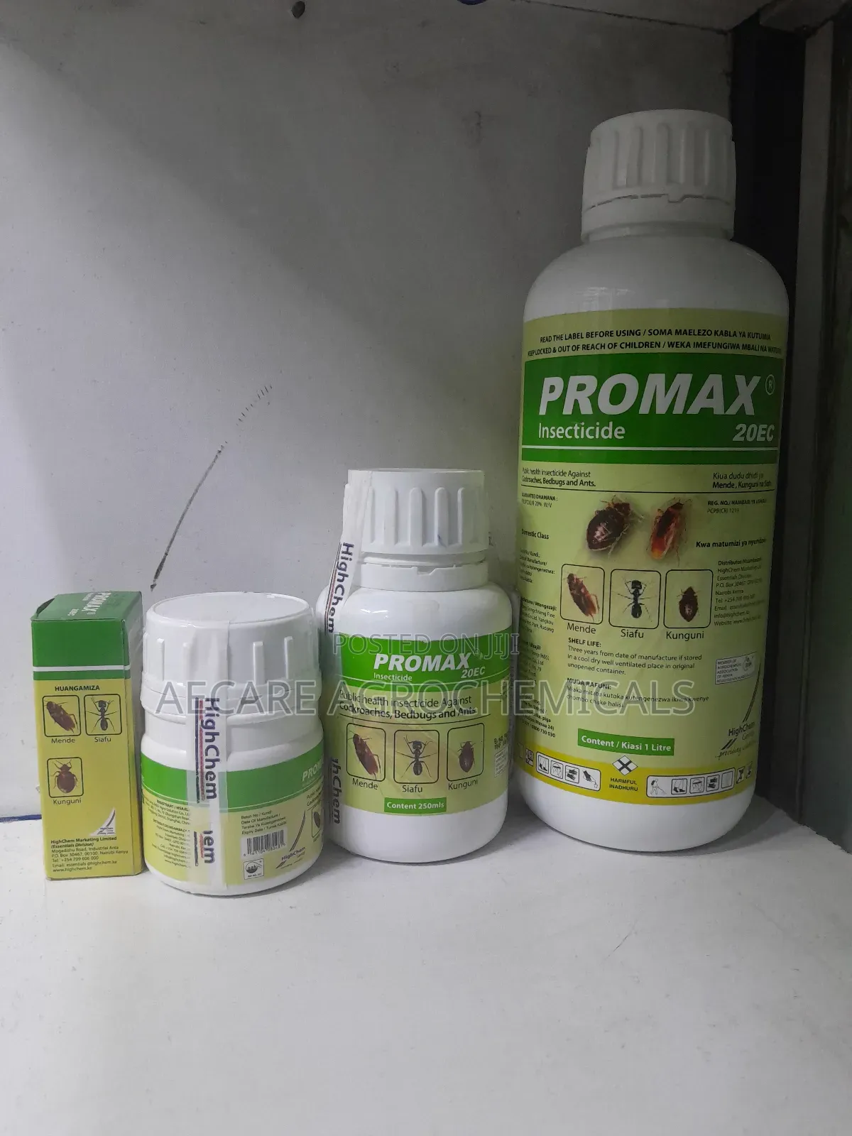 Promax 20ec Pesticide 25ml, 100ml, 250ml, 1 Litre