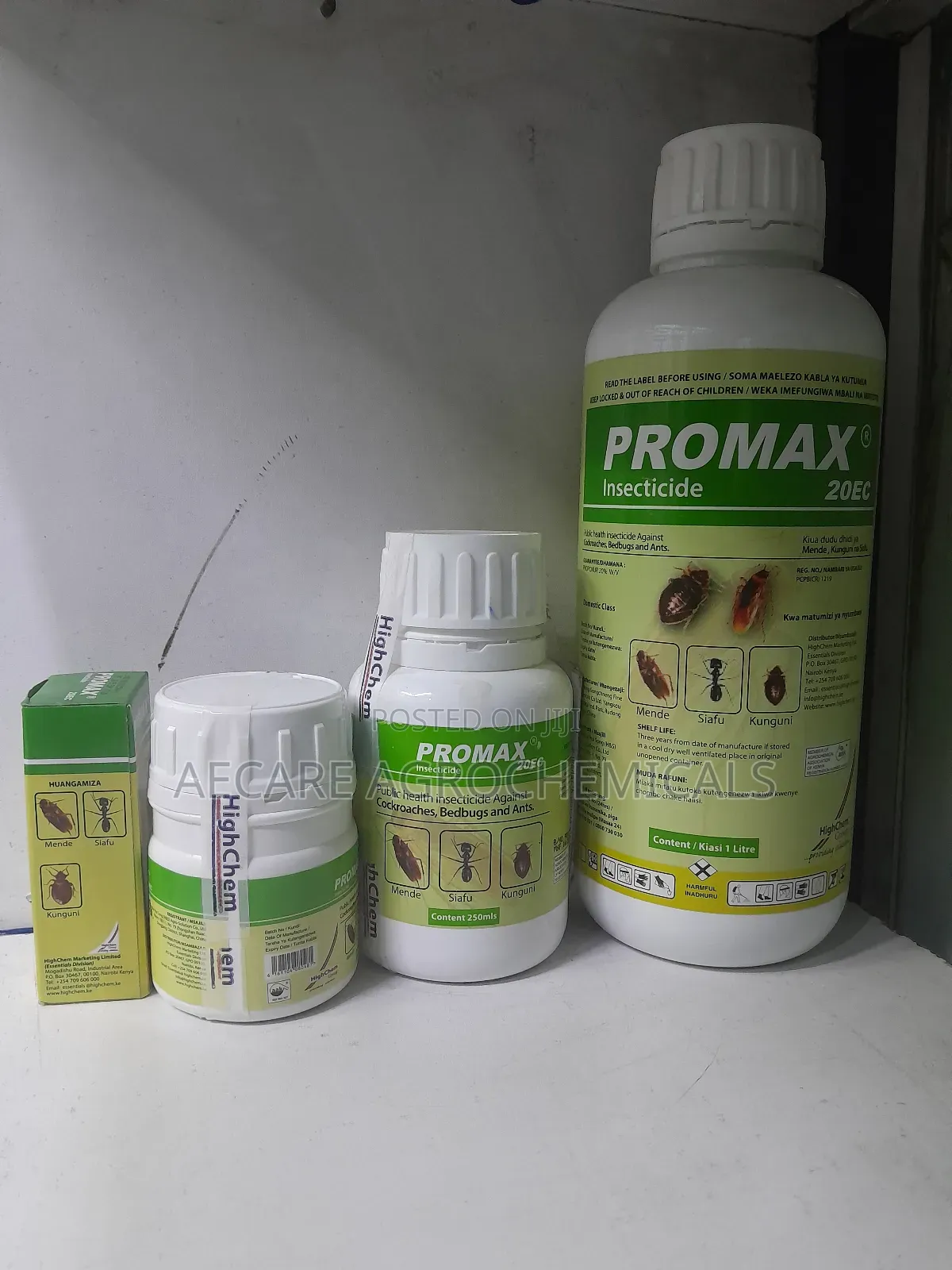 Promax 20ec Pesticide 25ml, 100ml, 250ml, 1 Litre