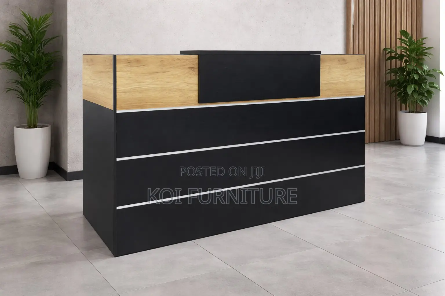 Reception Desk; 1.8m Executive Front Office Tone Reception Desk