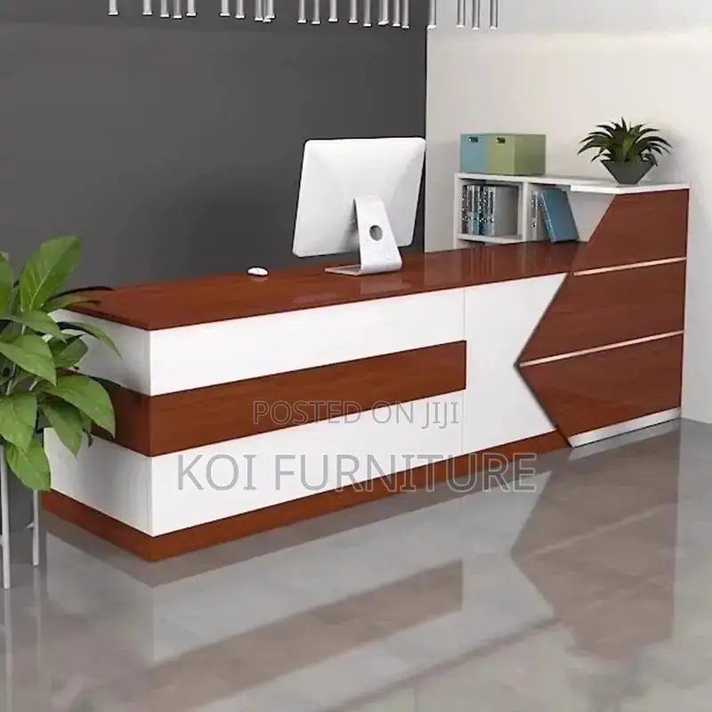 Reception Desk; 1.8m Executive Front Office Tone Reception Desk