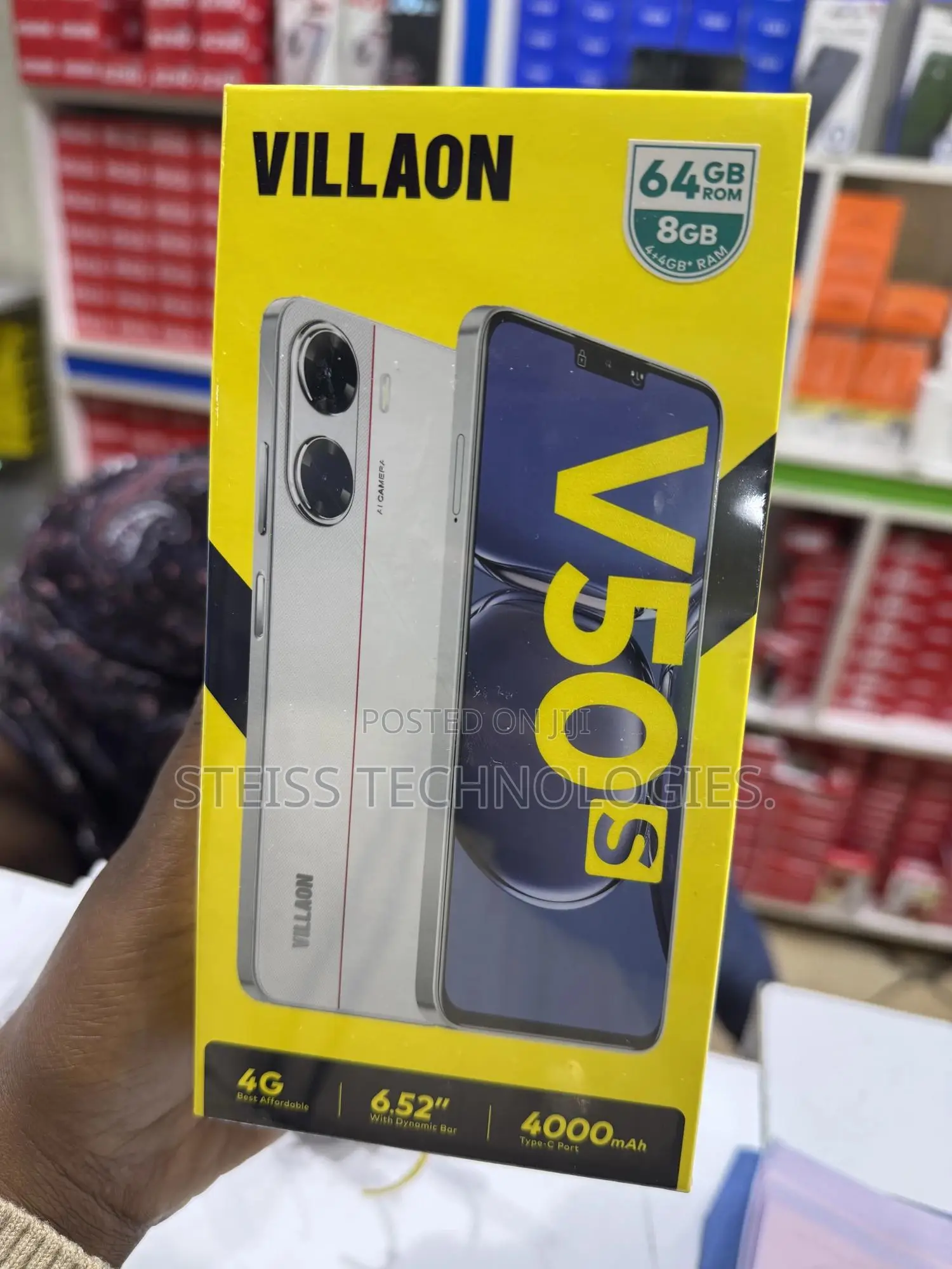 New Villaon V40s 64 GB Black