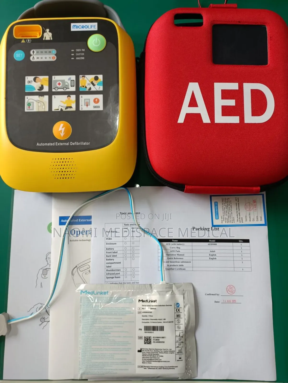 Portable Automated External Defibrillator/ Aed