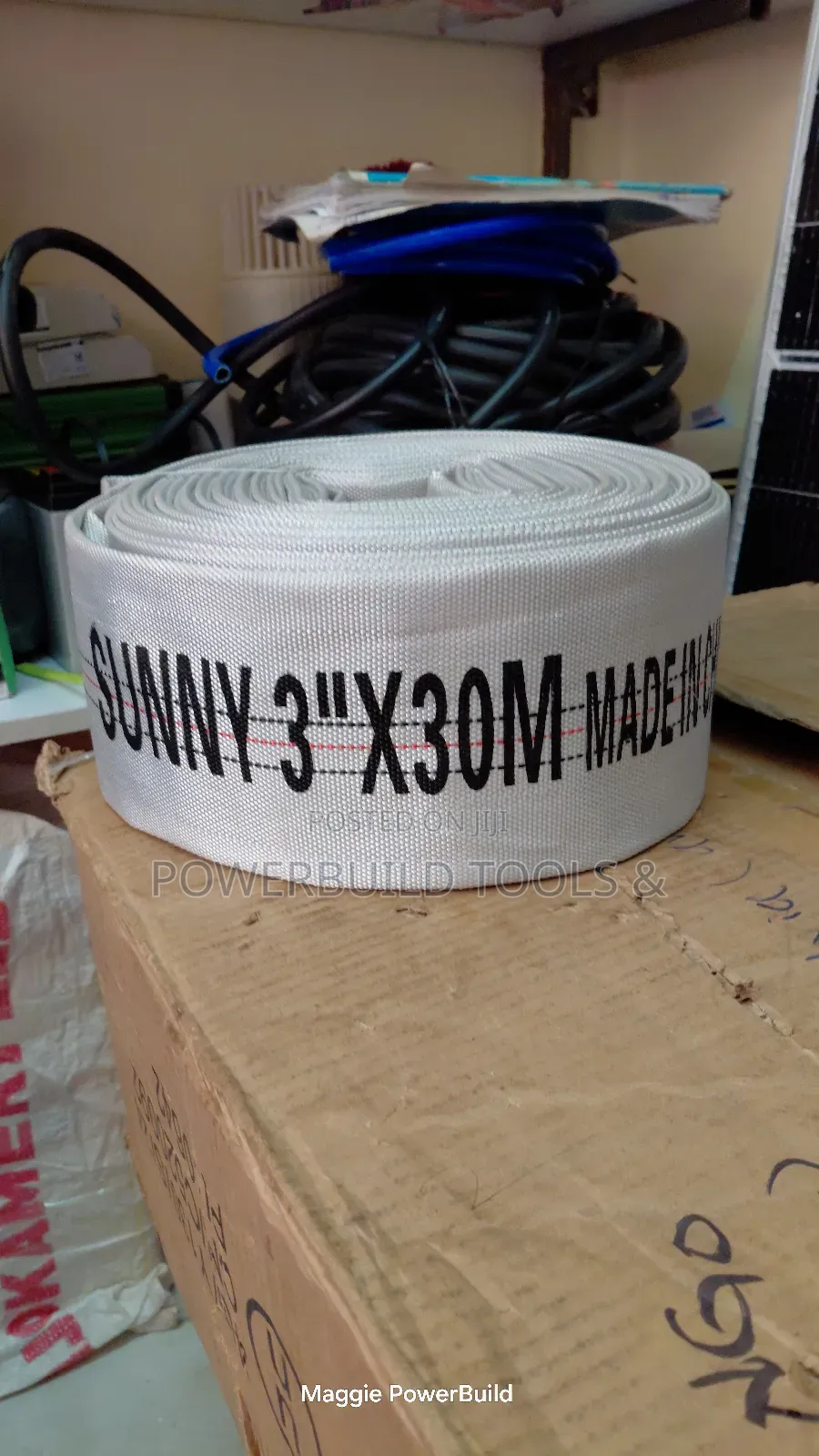 Sunny/Jt Max 3"×30m Canvas Delivery Pipe