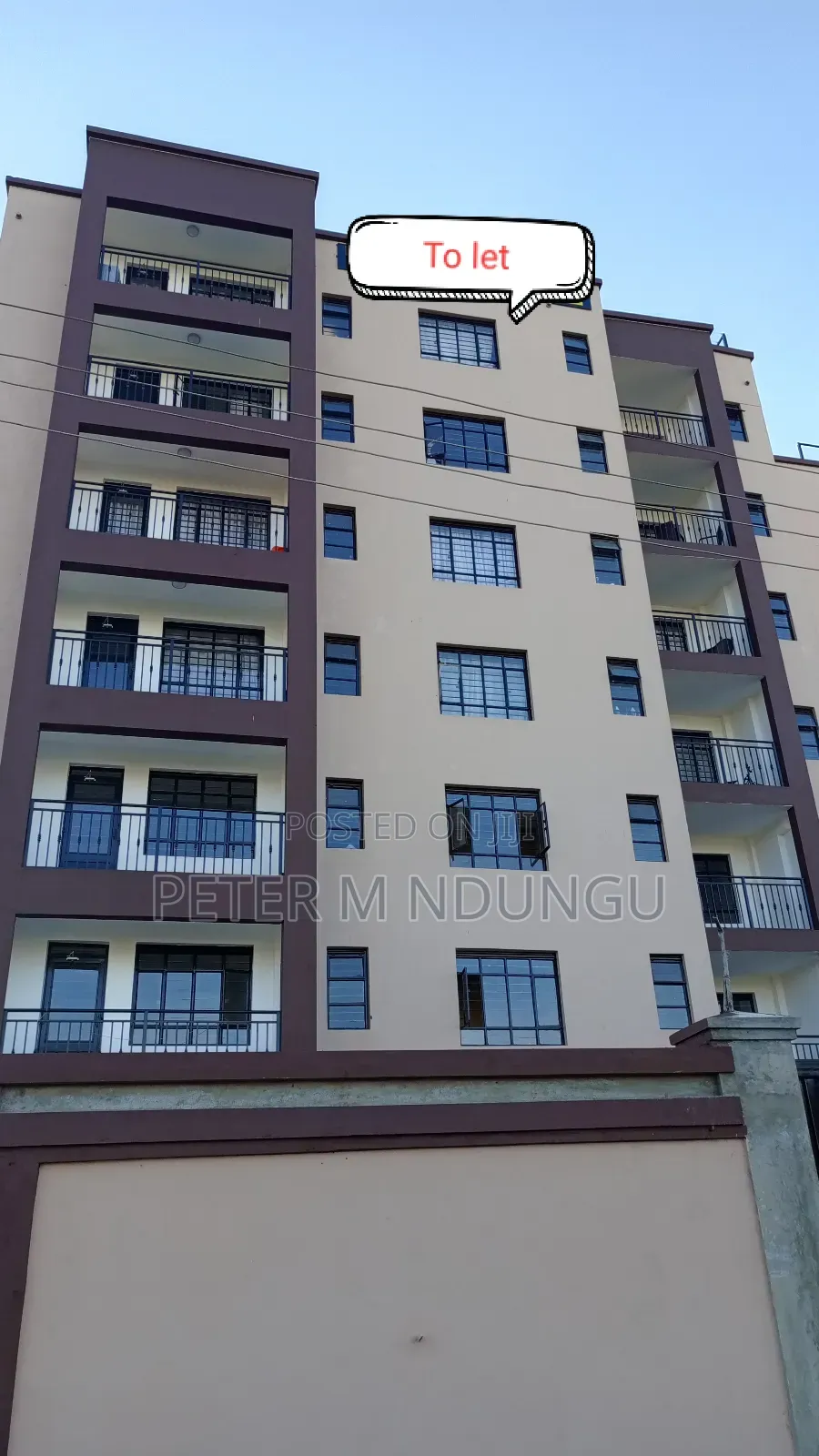 3bdrm Block of Flats in Thindigua for rent