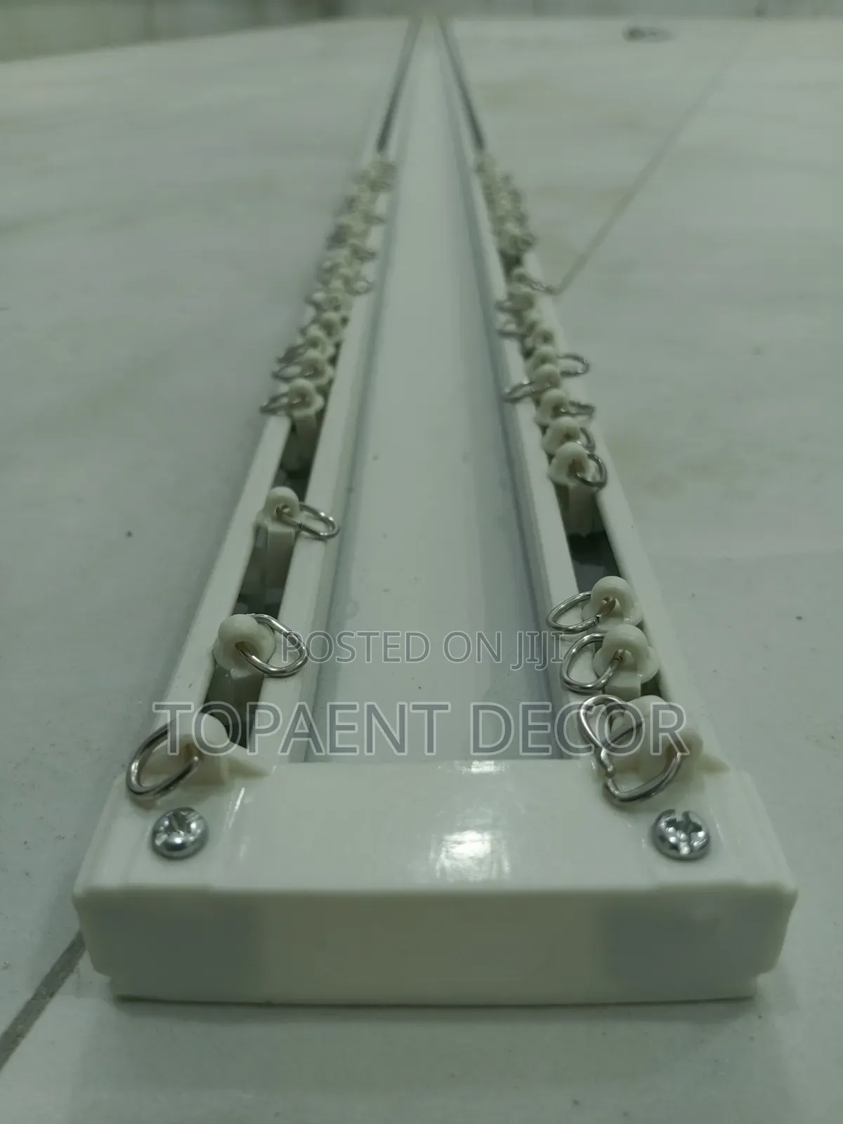Double , Curtain and Sheer ,Non Bendable Rail