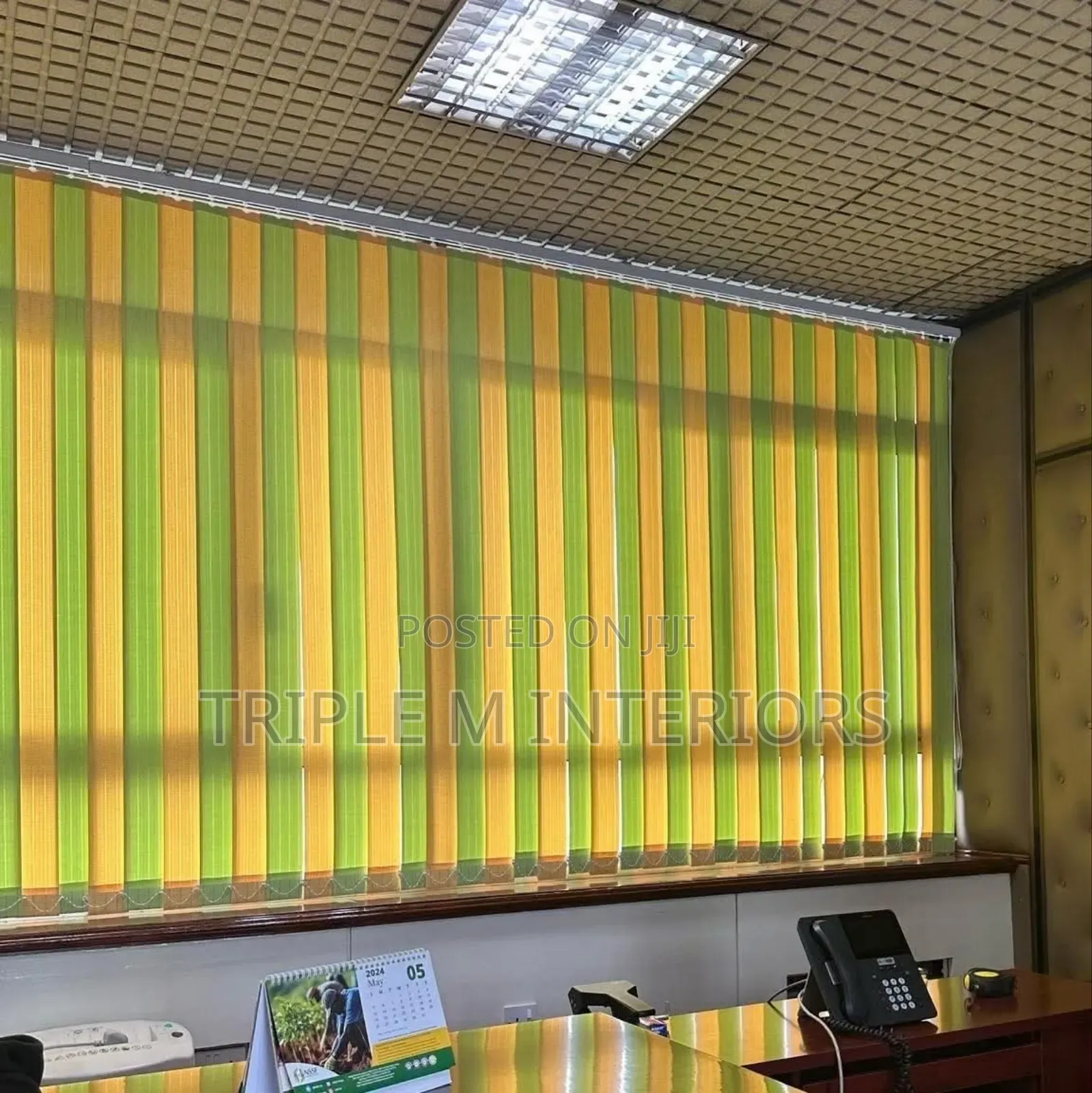 Designer Blended Vertical Blinds for Modern Living Spaces