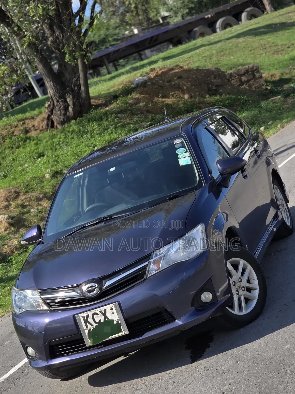 Toyota Corolla Fielder 2013 Blue