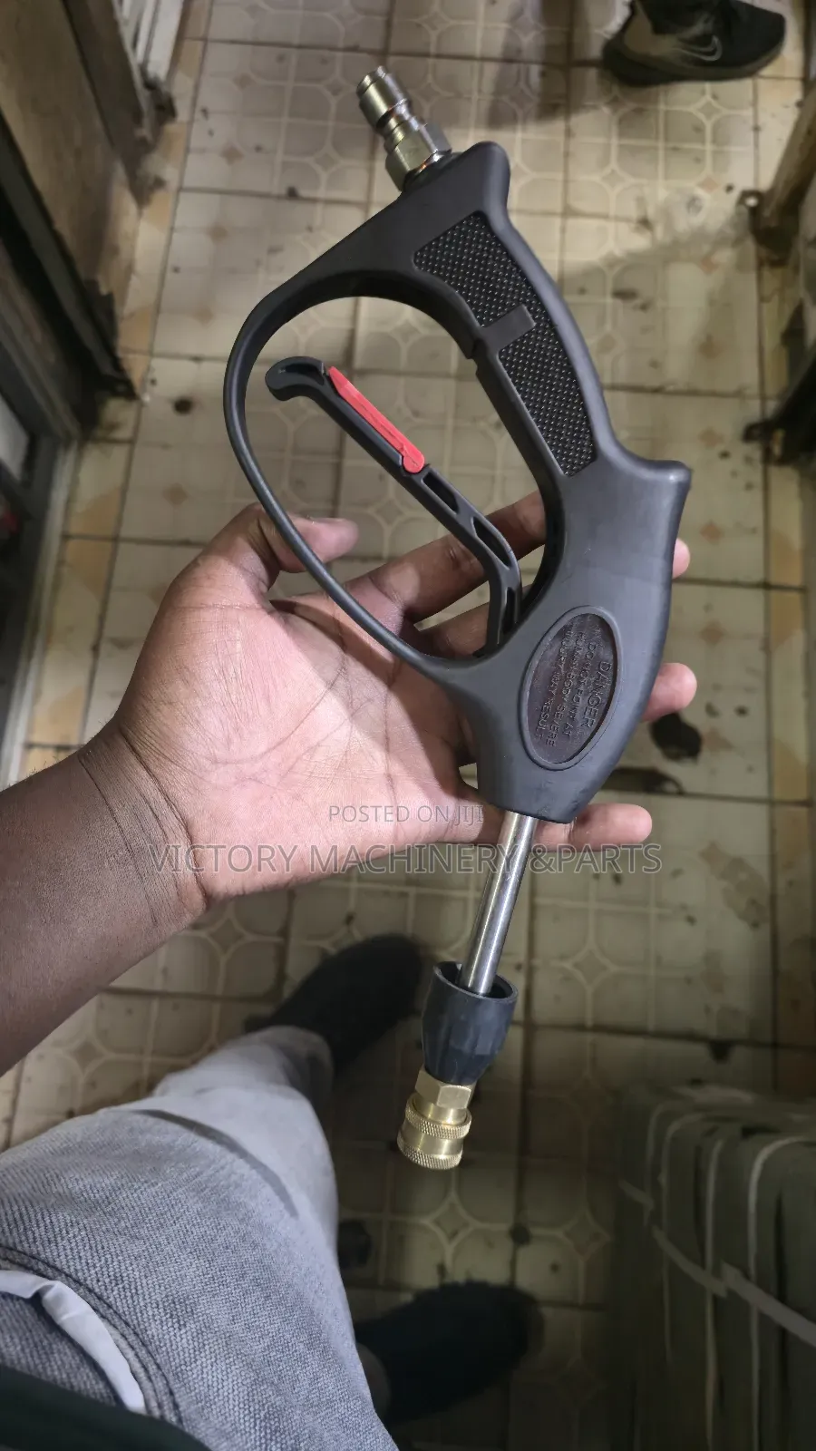 Short Lock Type Pressure Washer Gun / Carwash Gun