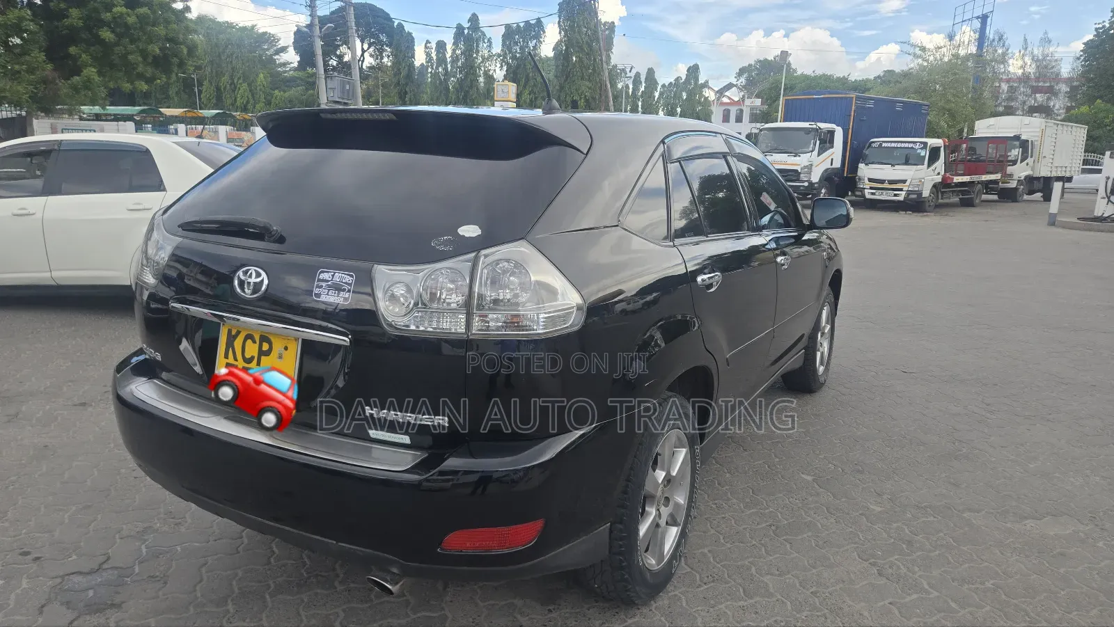 Toyota Harrier 2012 Black