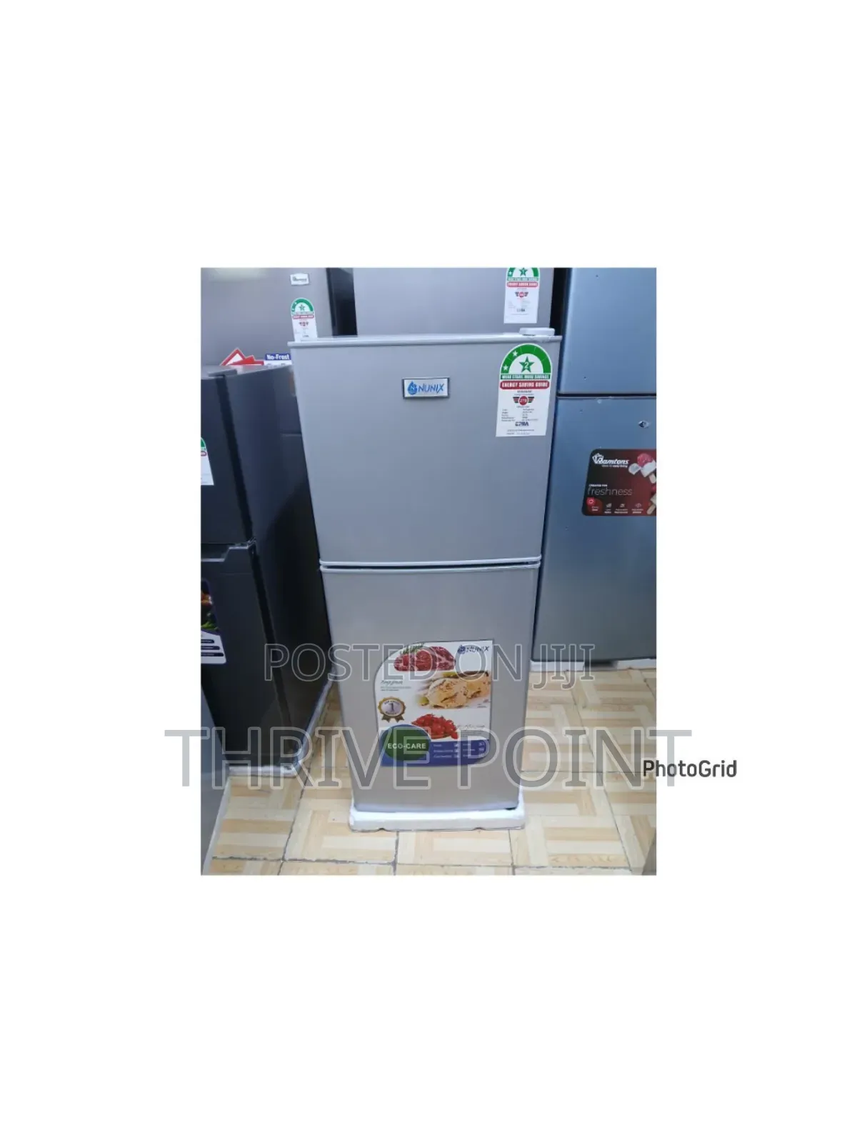 Nunix 138litres Doubledoor Fridge
