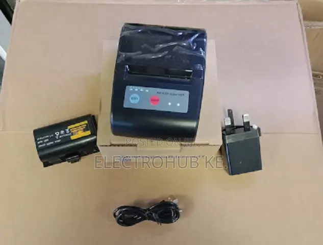 P58e Mini Mobile Printer-Easy Bluetooth Connection for Quick Prints