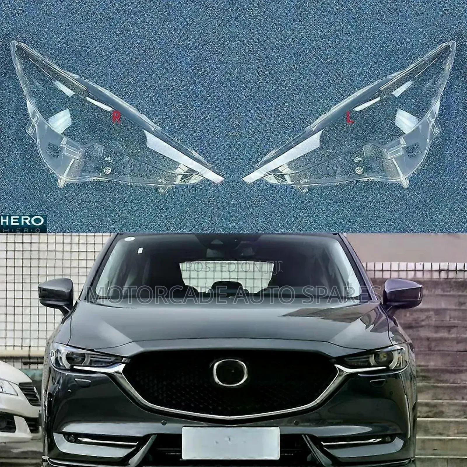 Mazda Cx-8 Headlights Lens Cover