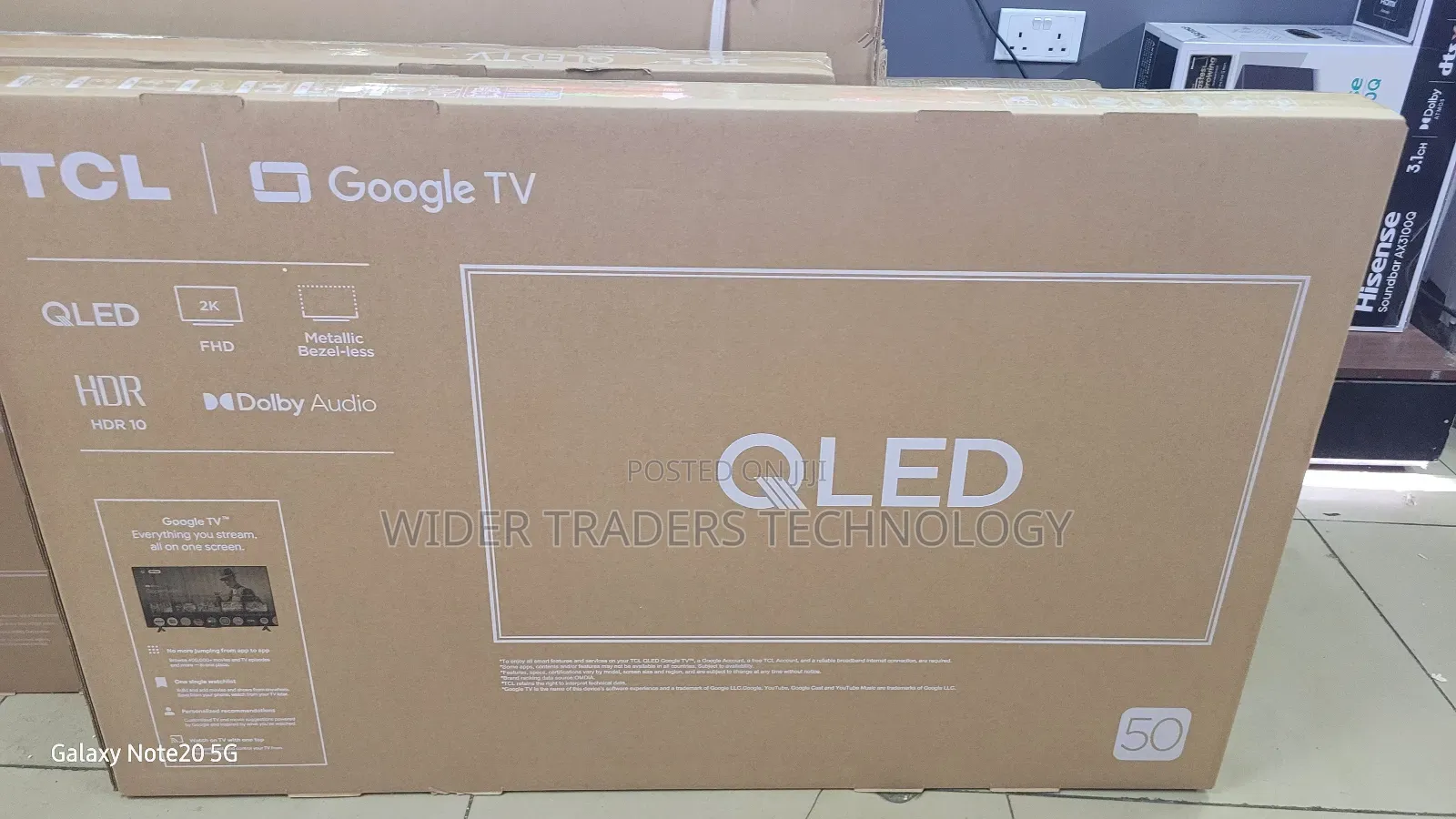 50-Inch TCL Qled Smart Tv Model 50s5k