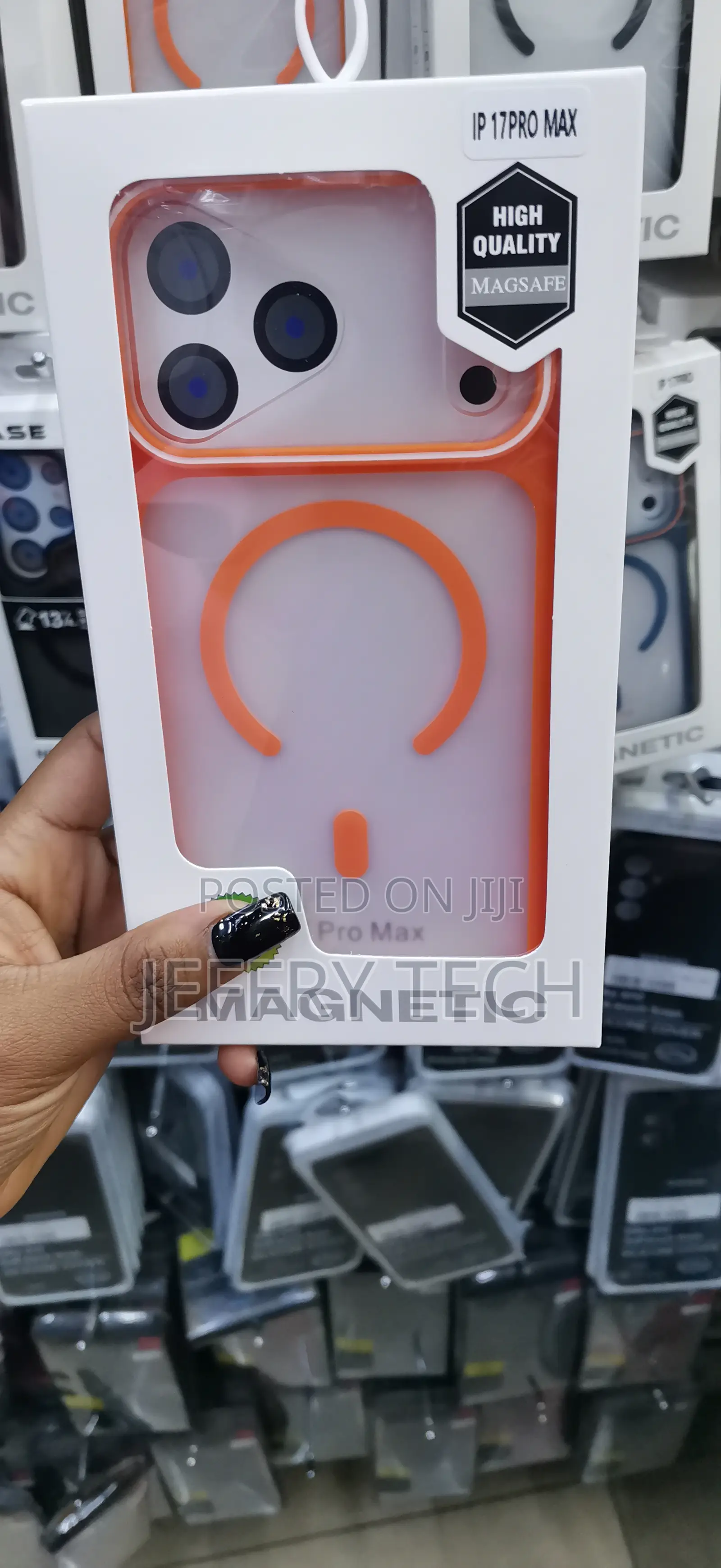Transparent Magnetic Phone Case Apple iPhone 17 Pro Max