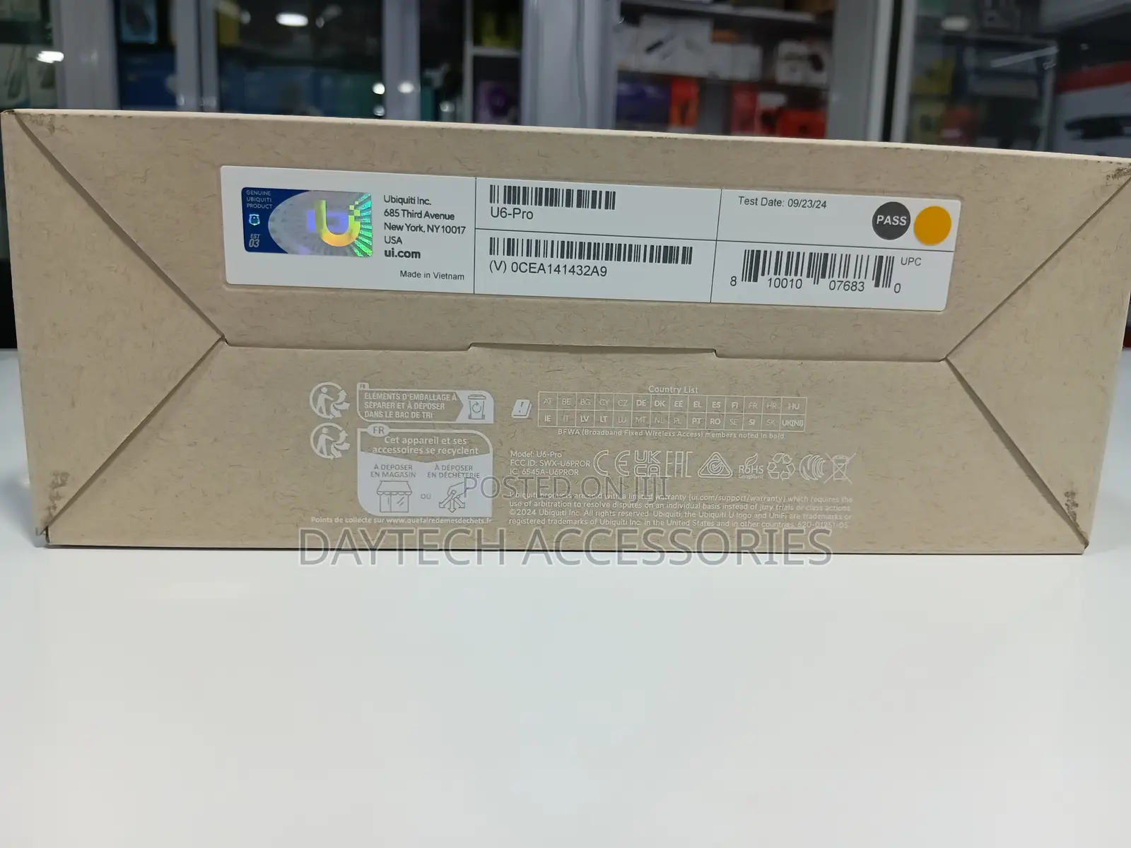 Ubiquiti Unifi Access Point Wifi 6 Pro (U6-Pro)