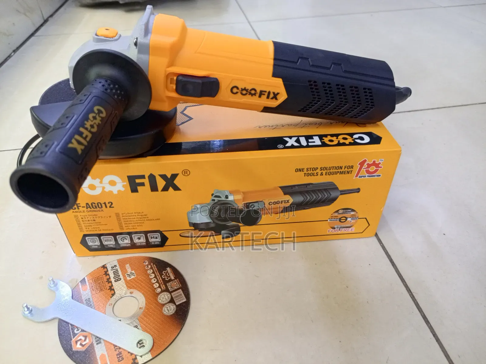 Coofix Electric Angle Grinder 750w – Cutting Grinding Tool