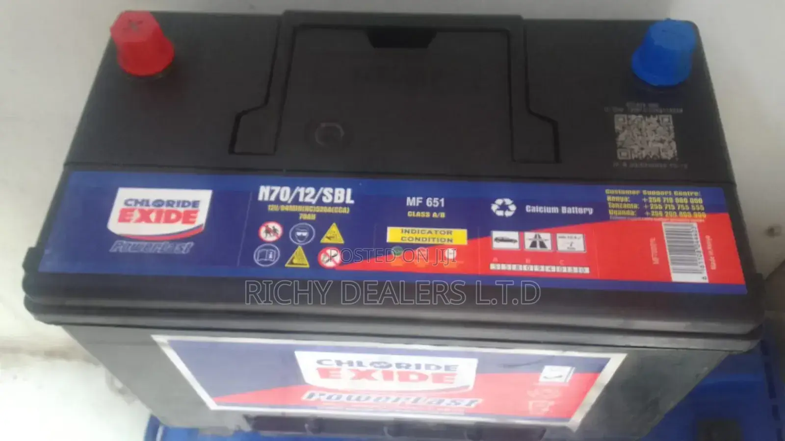 Powerlast N70/12/SBL Car Battery