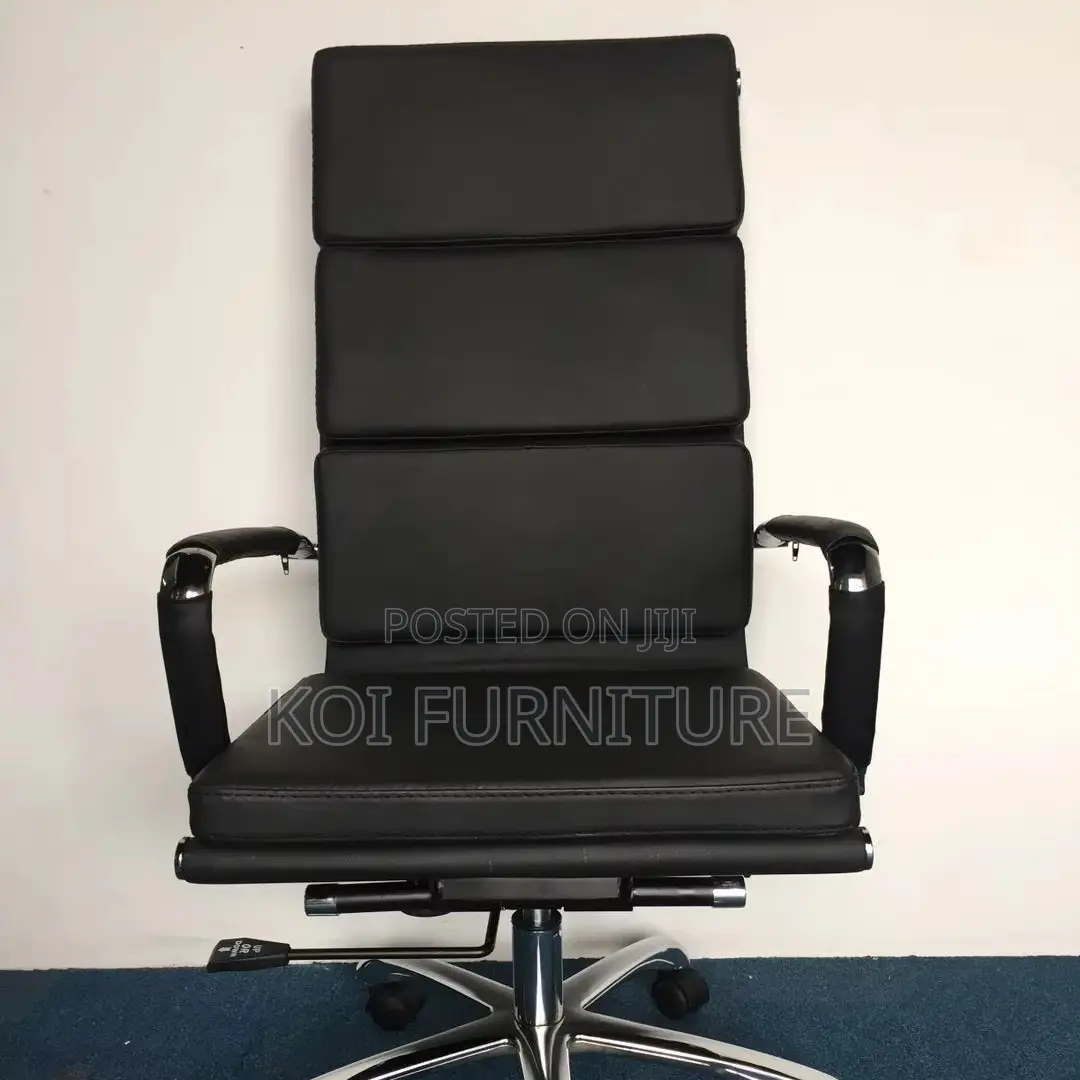 Office Chairs; High Back Iconic Mid Backrest Ribbed Executive Chair
