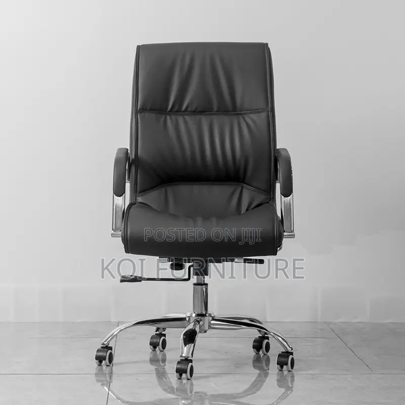 Office Chairs; High Backrest Leather Synthetic Office Chairs