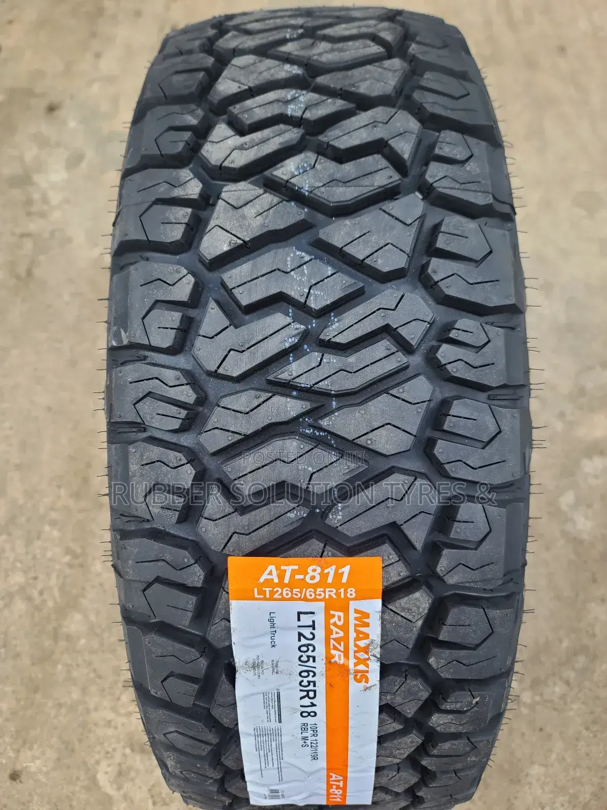 Lt 265 /65 R18 Maxxis Tyres Razr a/T811 10pr