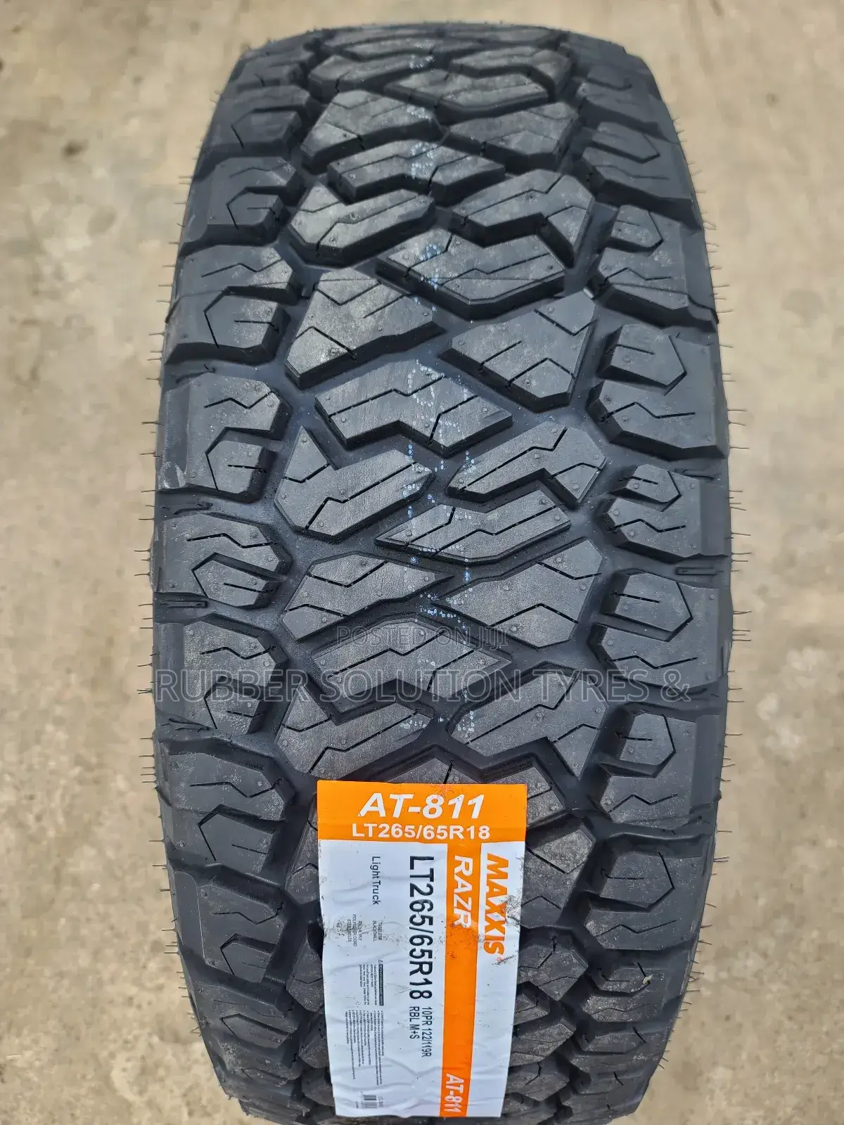 Lt 265 /65 R18 Maxxis Tyres Razr a/T811 10pr