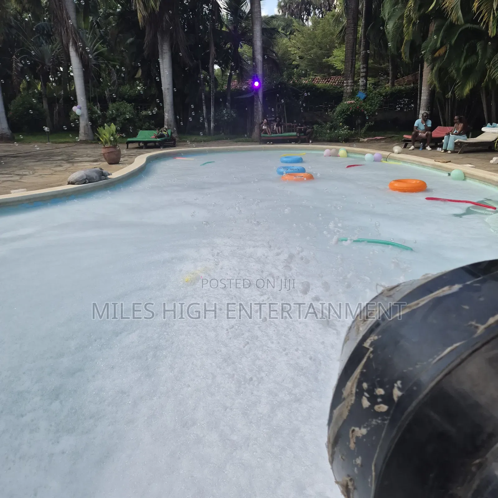 Foam Maker for Pool Parties