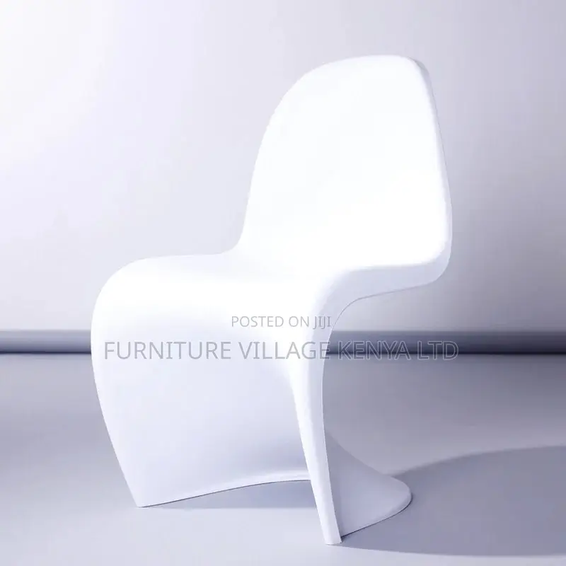 Dining Chair; Modern S-Shape Ergonomic Leisure Chair for Home