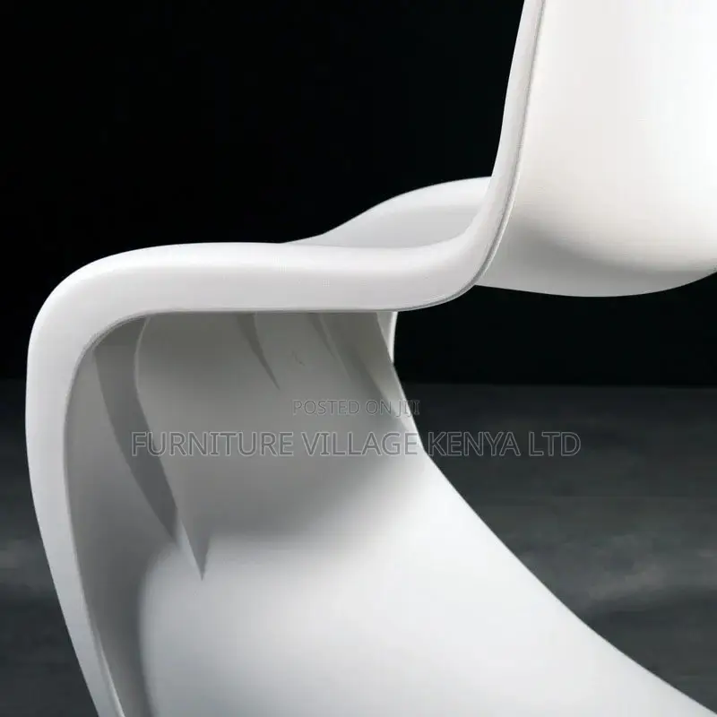Dining Chair; Modern S-Shape Ergonomic Leisure Chair for Home